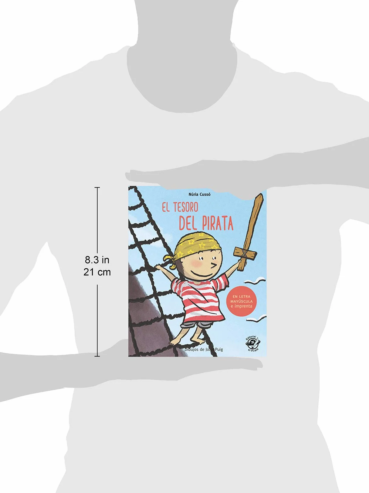 El Tesoro del Pirata: Cuentos para Aprender a Leer Letra MAYÚSCULA - Niños 5-6 Años