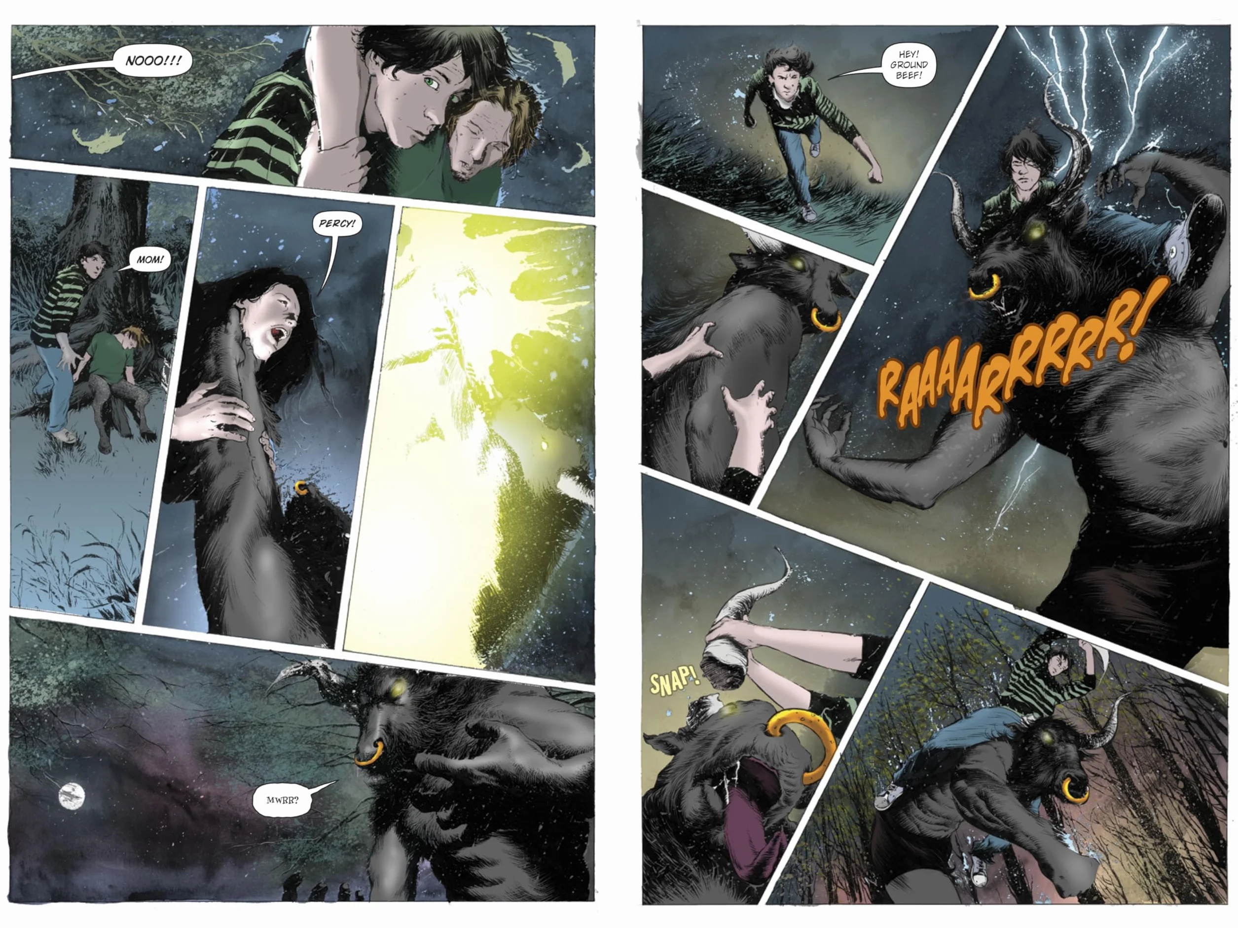 Percy Jackson and the Lightning Thief - The Graphic Novel (Book 1)