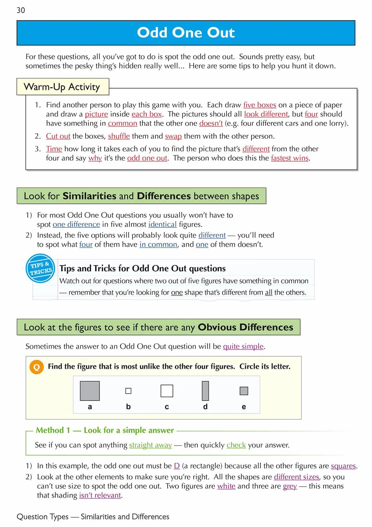 GL Non-Verbal Reasoning Study Book Parents Guide Online Edition