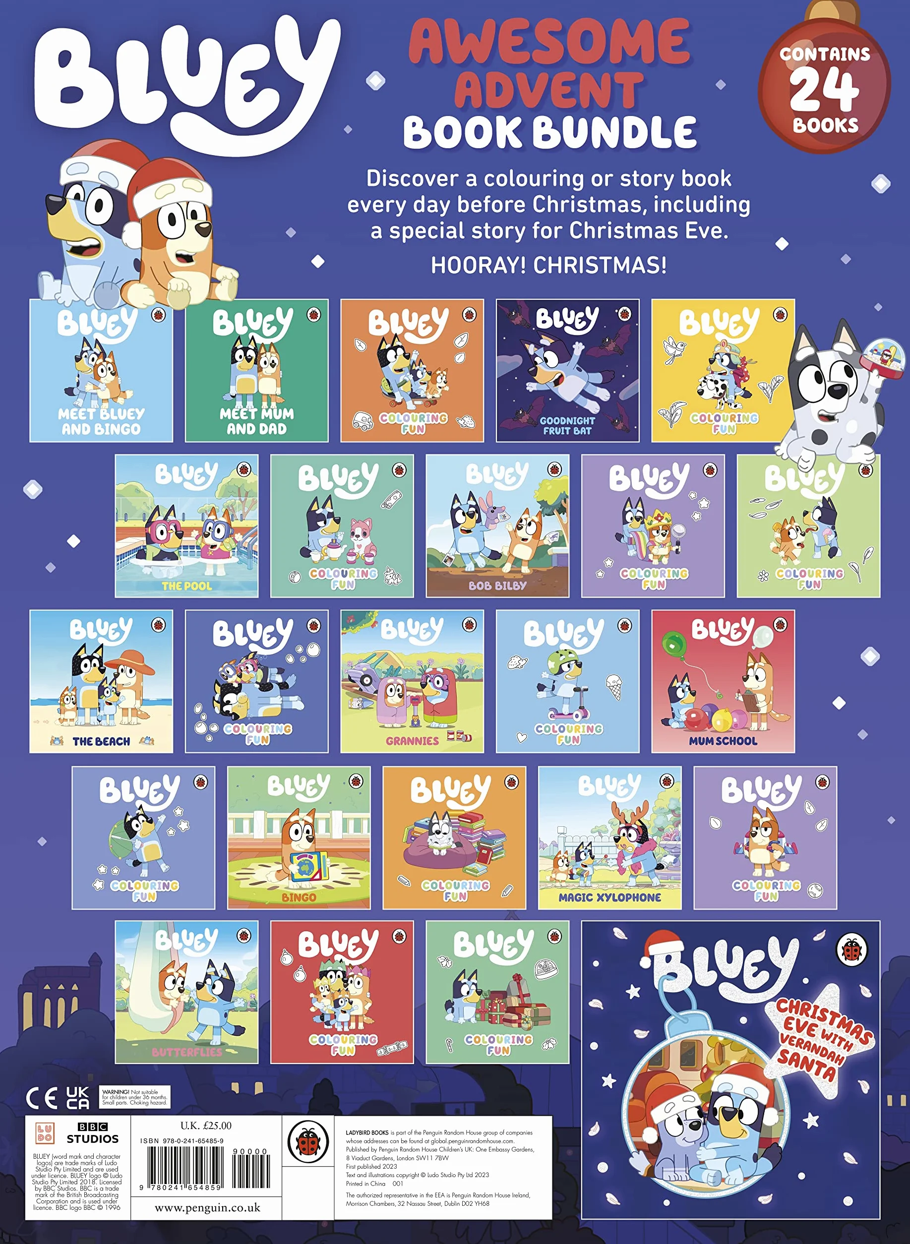 Bluey: Awesome Advent Book Bundle