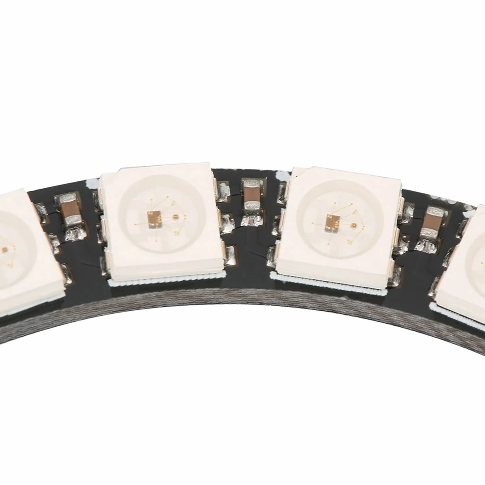 WS2812 5050 RGB LED Ring 24-bitowa DC 5V