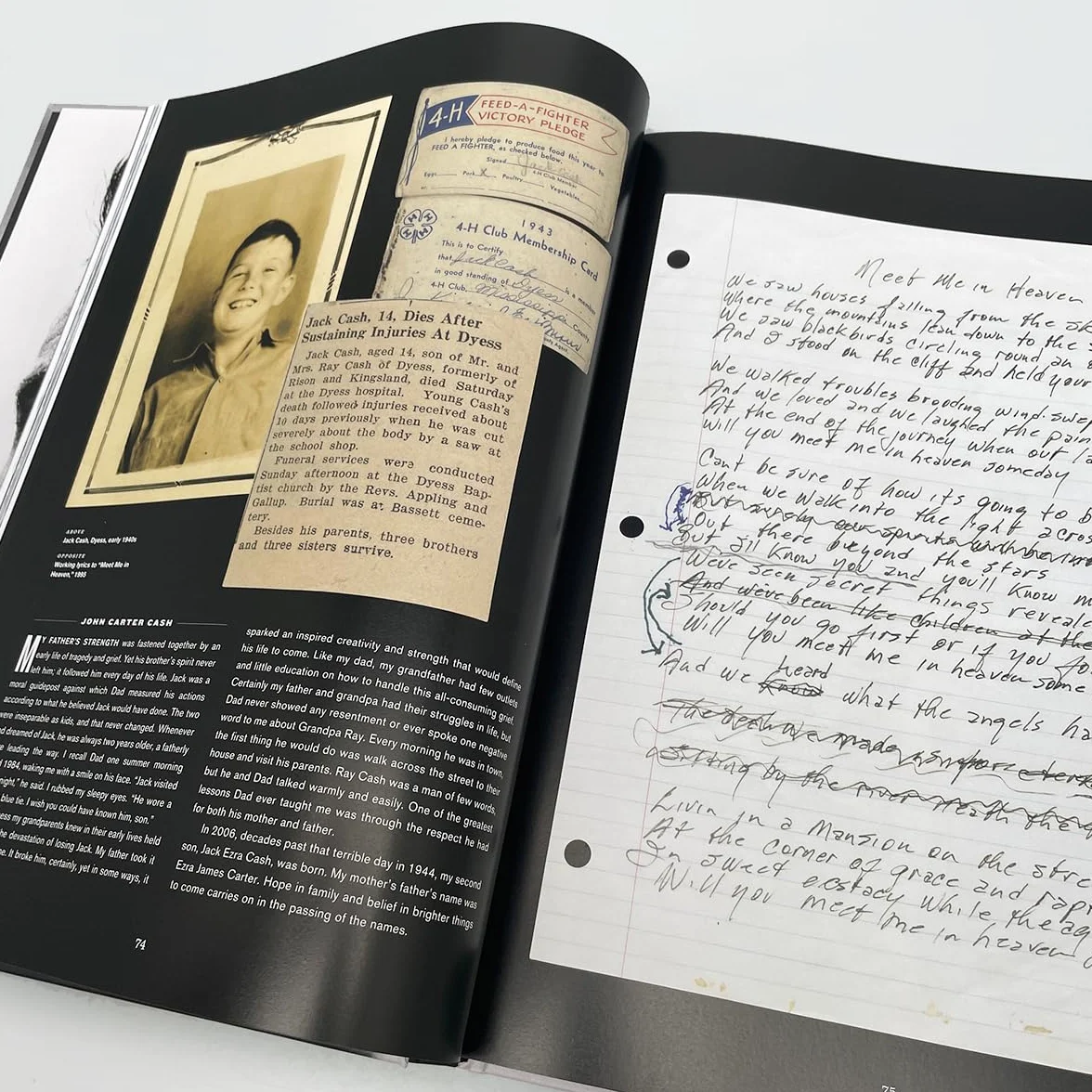 Johnny Cash: The Life in Lyrics - Official Fully Illustrated Celebration