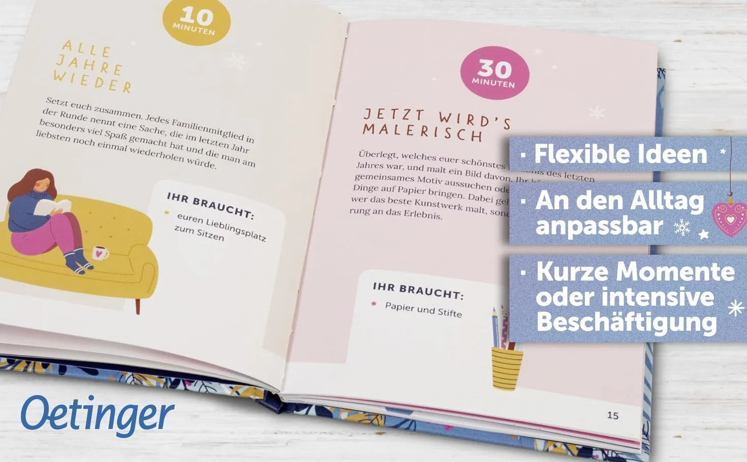 Magische Rauhnächte mit Kindern: Impulse, Ideen und Rituale für Familienzeit
