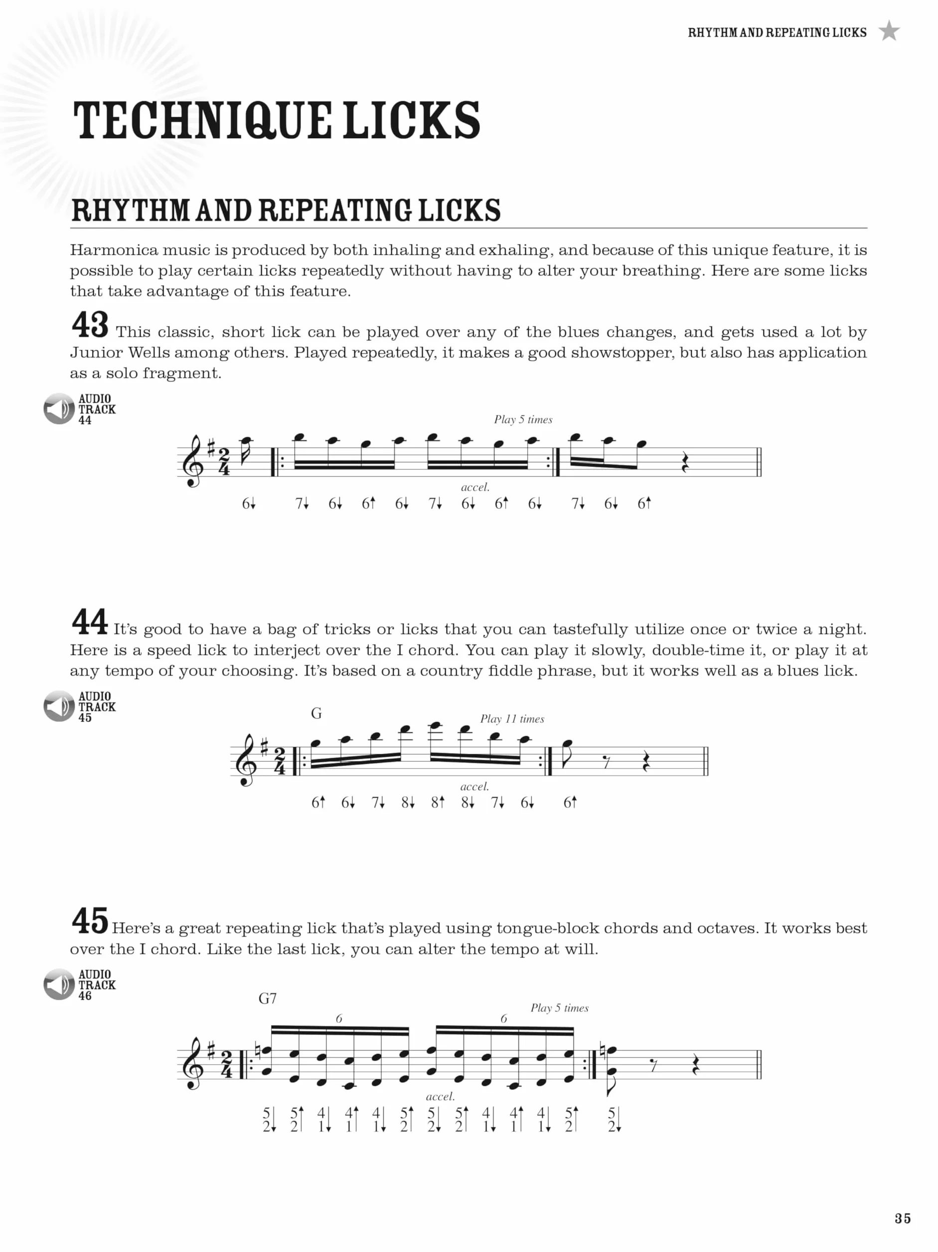 Blues Harmonica Licks