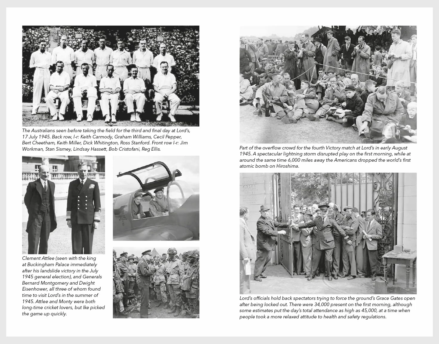 The Cricketers of 1945: Rising from the Ashes of World War Two
