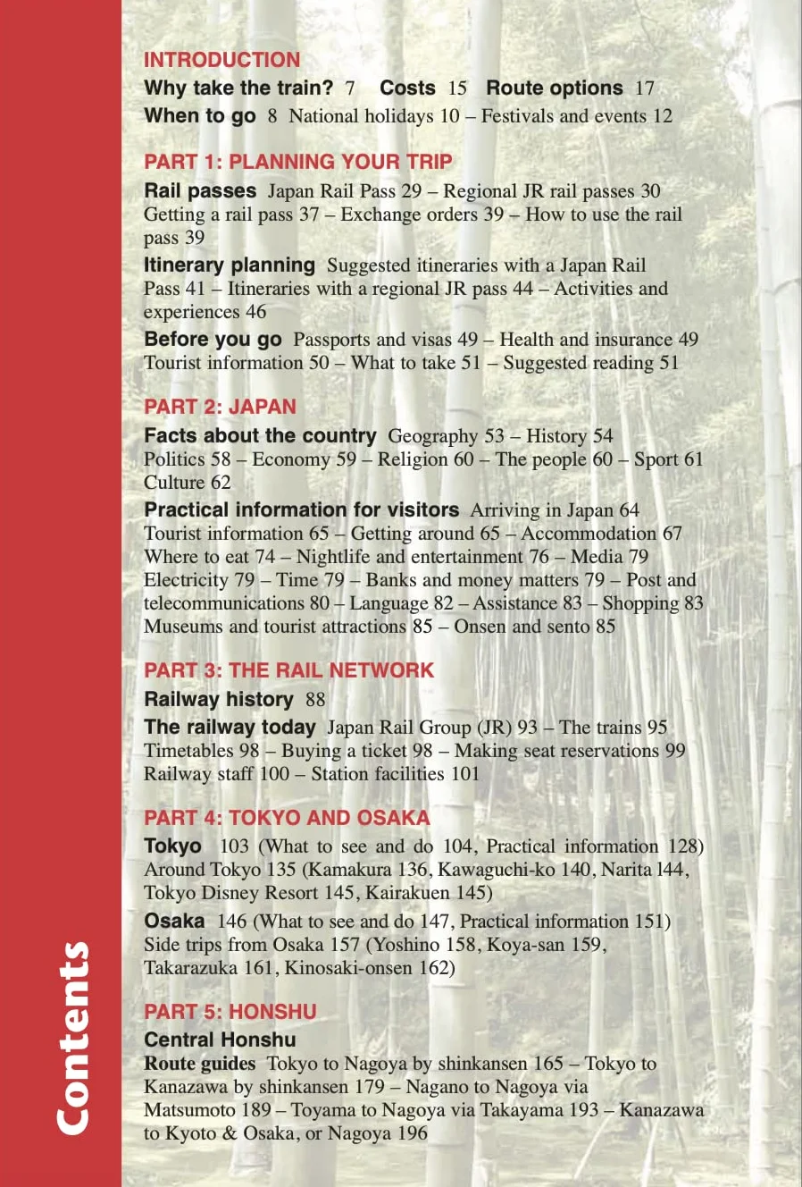 Japan by Rail: Rail Route Guide & 30 City Guides