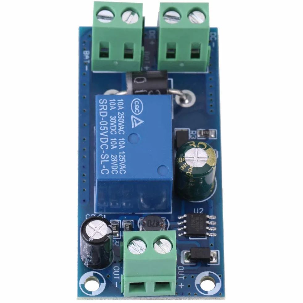 5V~48V 10A Dc Power Supply/Battery, Battery Control Module Dc Backup Battery Switching Module Automatic Switch Module Emergency Controller