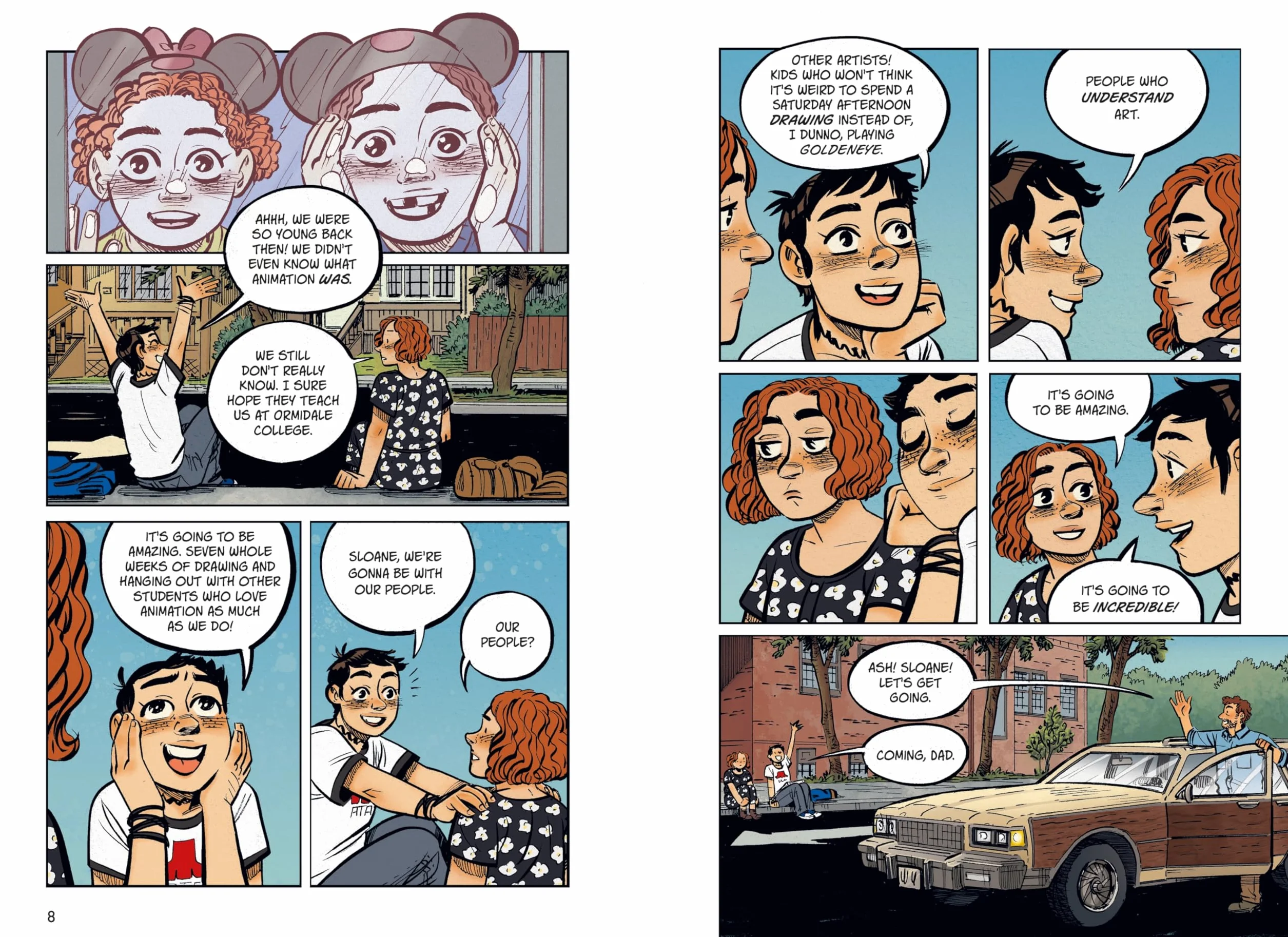 Inbetweens: A Graphic Novel