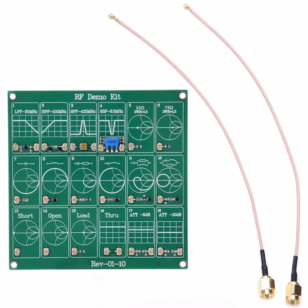 Płytka Testowa RF Moduł Analizatora Sieci Filtr Tłumik