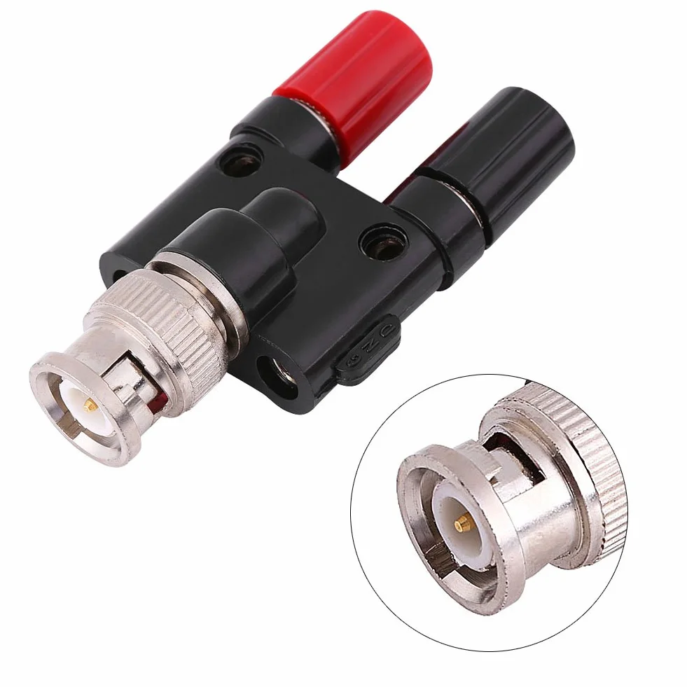 4 mm adapter do wtyczki bananowej adapter Professional, HT311 BNC do wtyku bananowego adapter do oscyloskopu