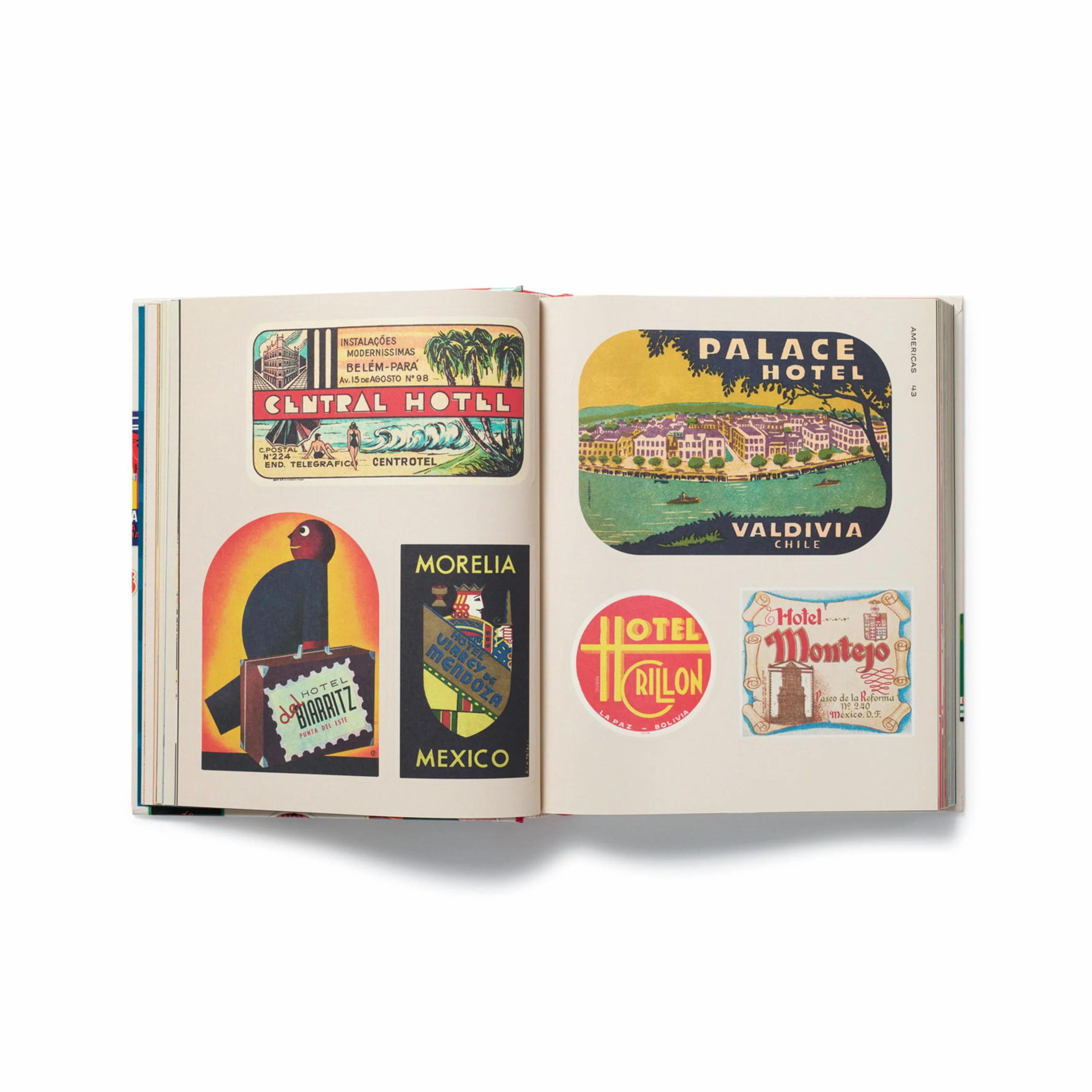 Hotel Retro: Vintage Luggage Labels from Tokyo to Buenos Aires - 250 Stickers