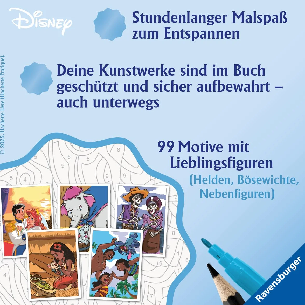 Disney - Malen nach Zahlen: Love Stories