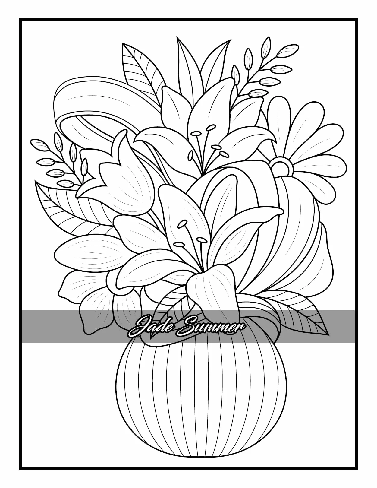 100 Flowers: Adult Coloring Book with Bouquets, Wreaths, Swirls, Patterns, Decorations