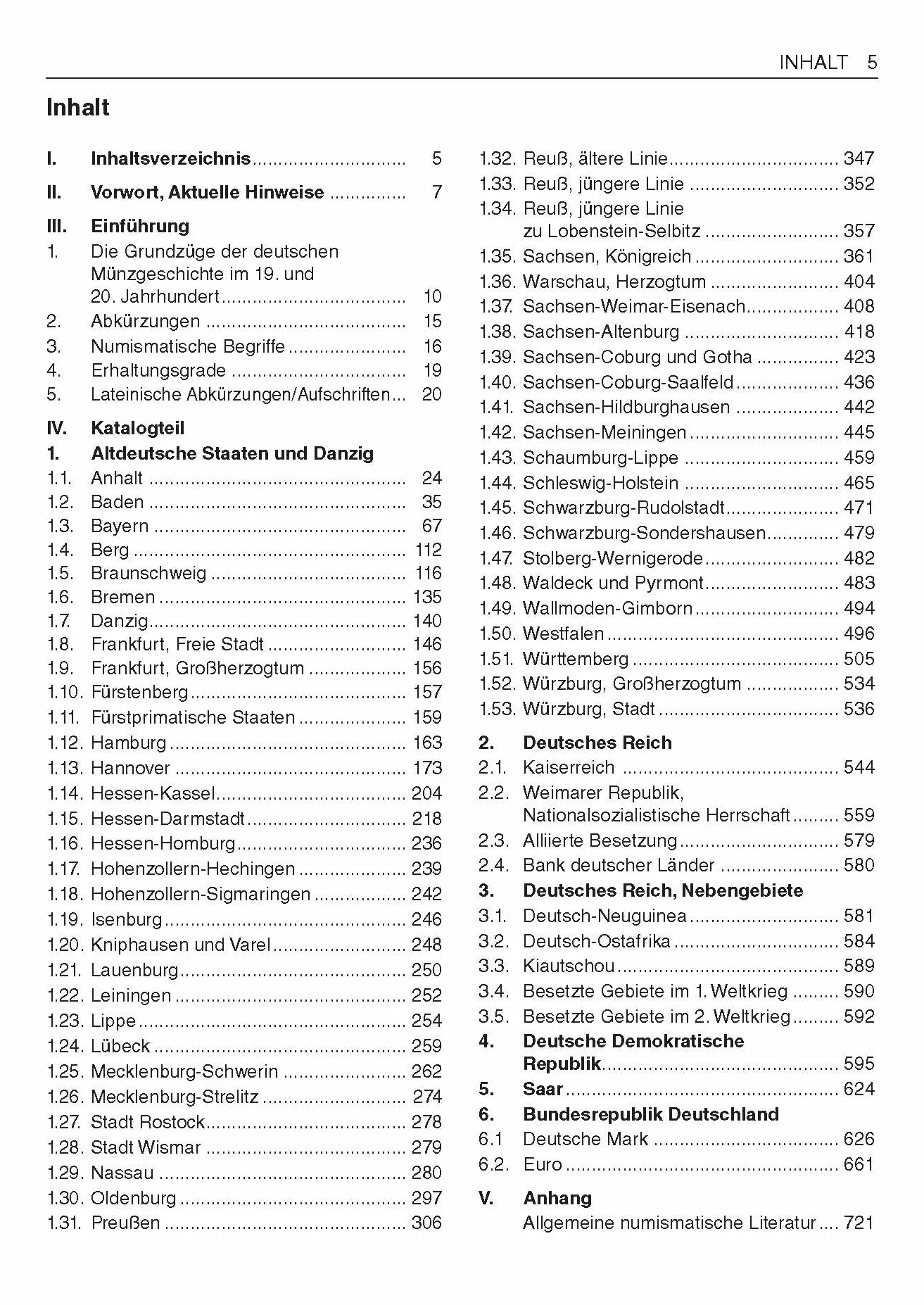 Großer deutscher Münzkatalog: von 1800 bis heute