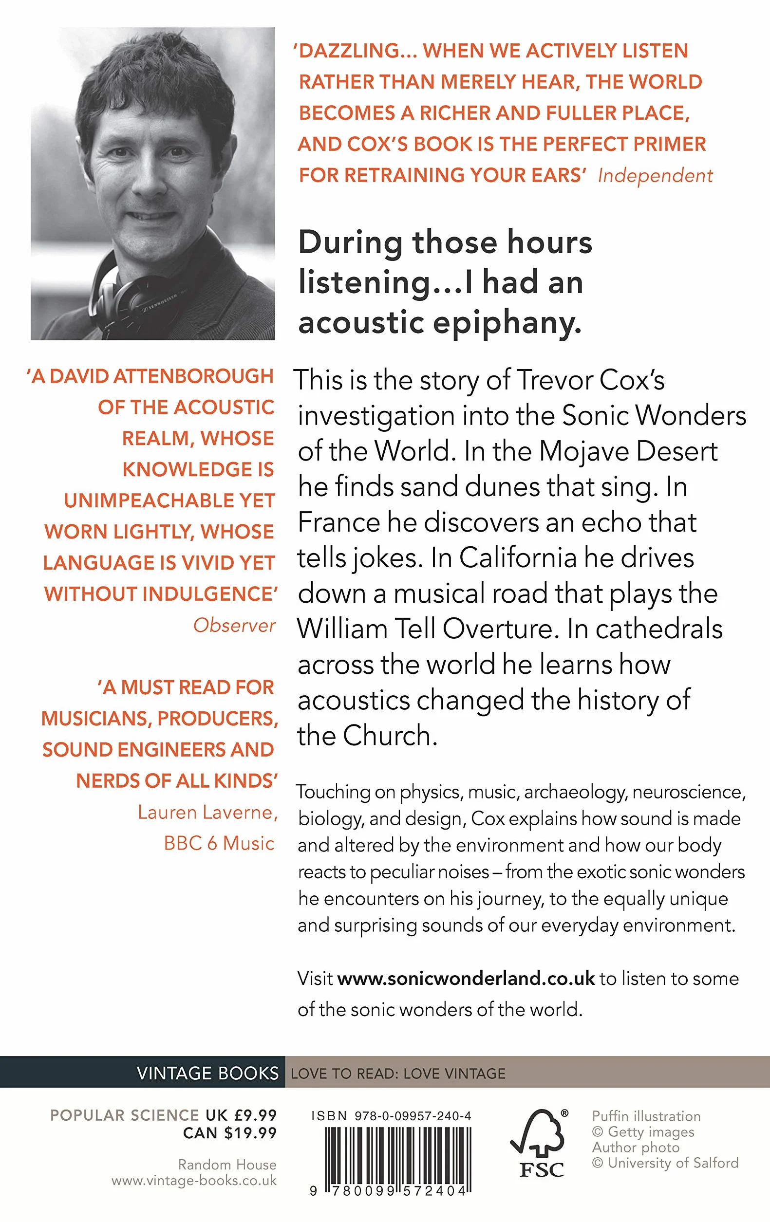 Sonic Wonderland: A Scientific Odyssey of Sound