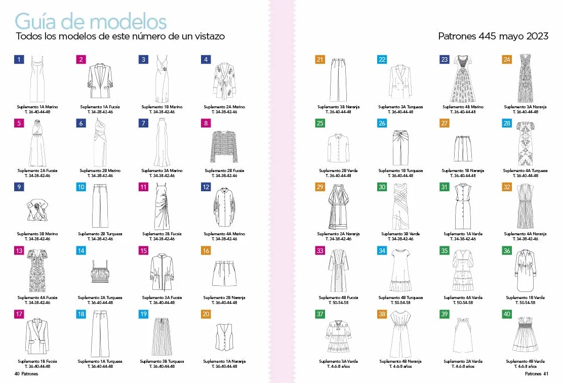 Pack especial vestidos de invitada: 2 revistas de Patrones