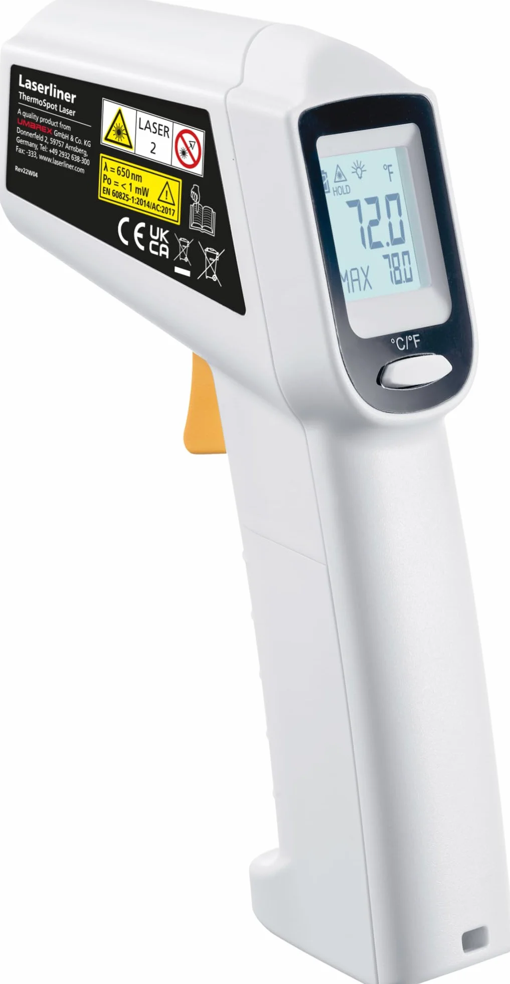 Laserliner 082.040A miernik temperatury na podczerwień ThermoSpot
