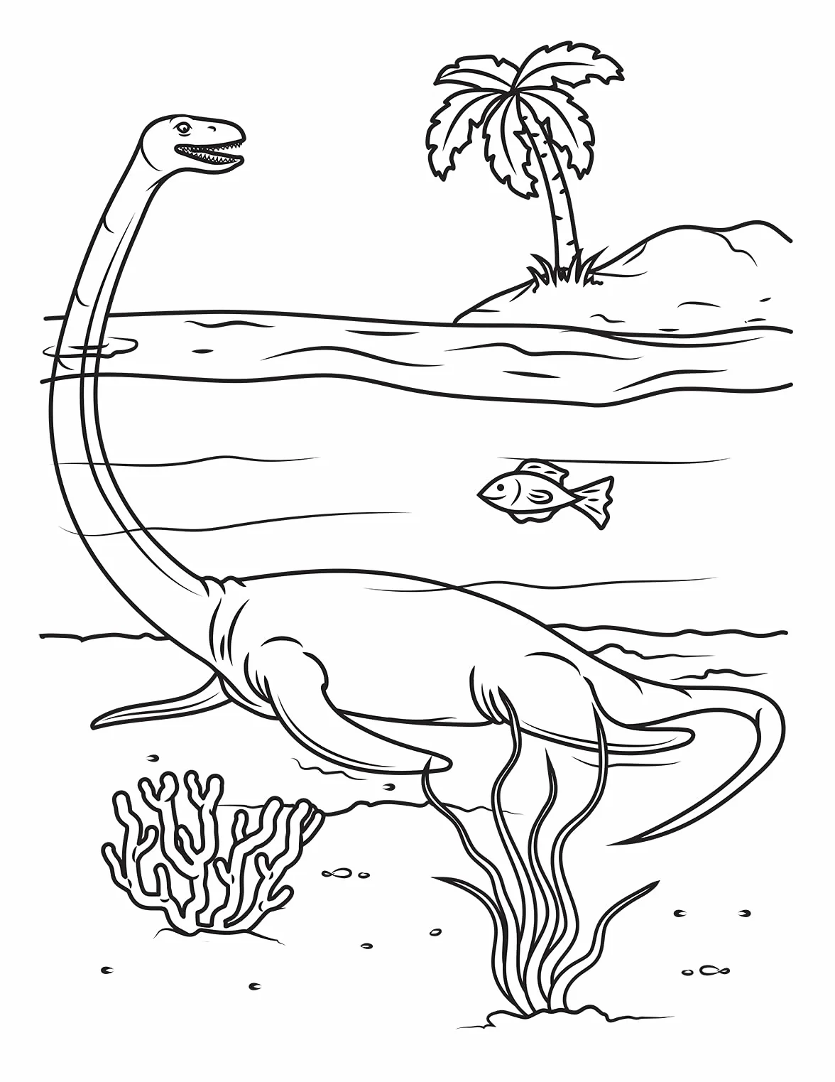 Dinosaur Coloring Book for Kids Ages 4-8: Prehistoric Dino Colouring for Boys & Girls