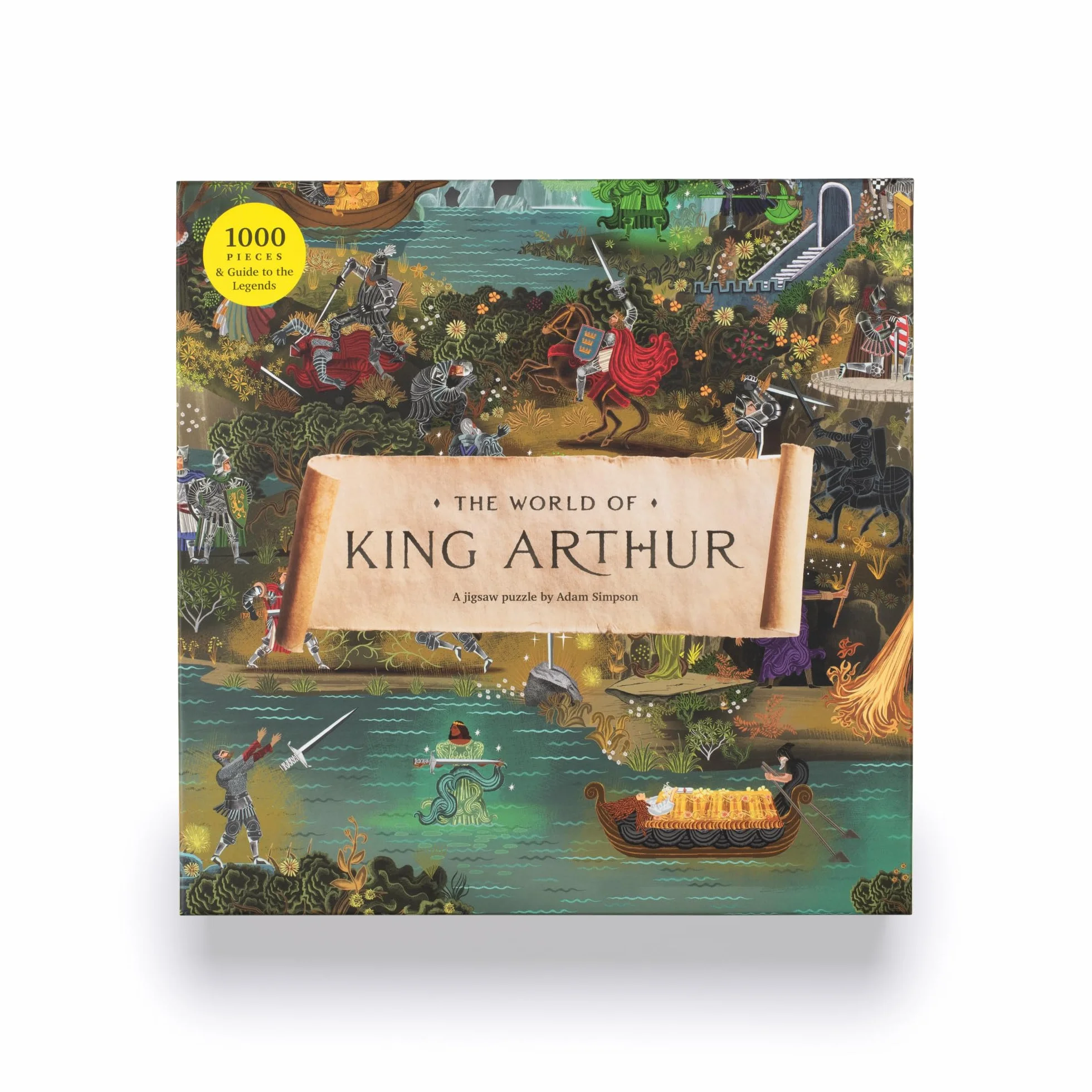 The World of King Arthur 1000 Piece Jigsaw Puzzle