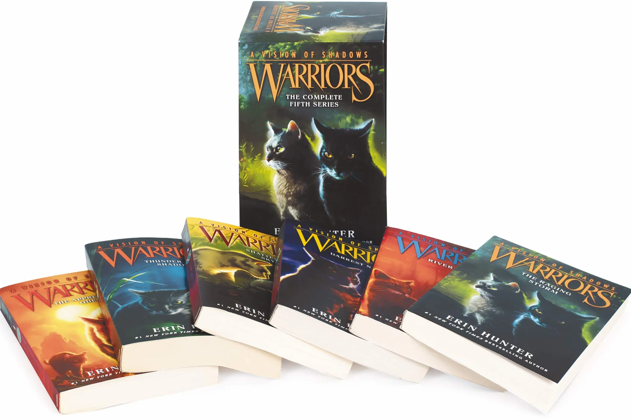 Warriors: A Vision of Shadows Set: A Vision of Shadows Box Set: Volumes 1 to 6