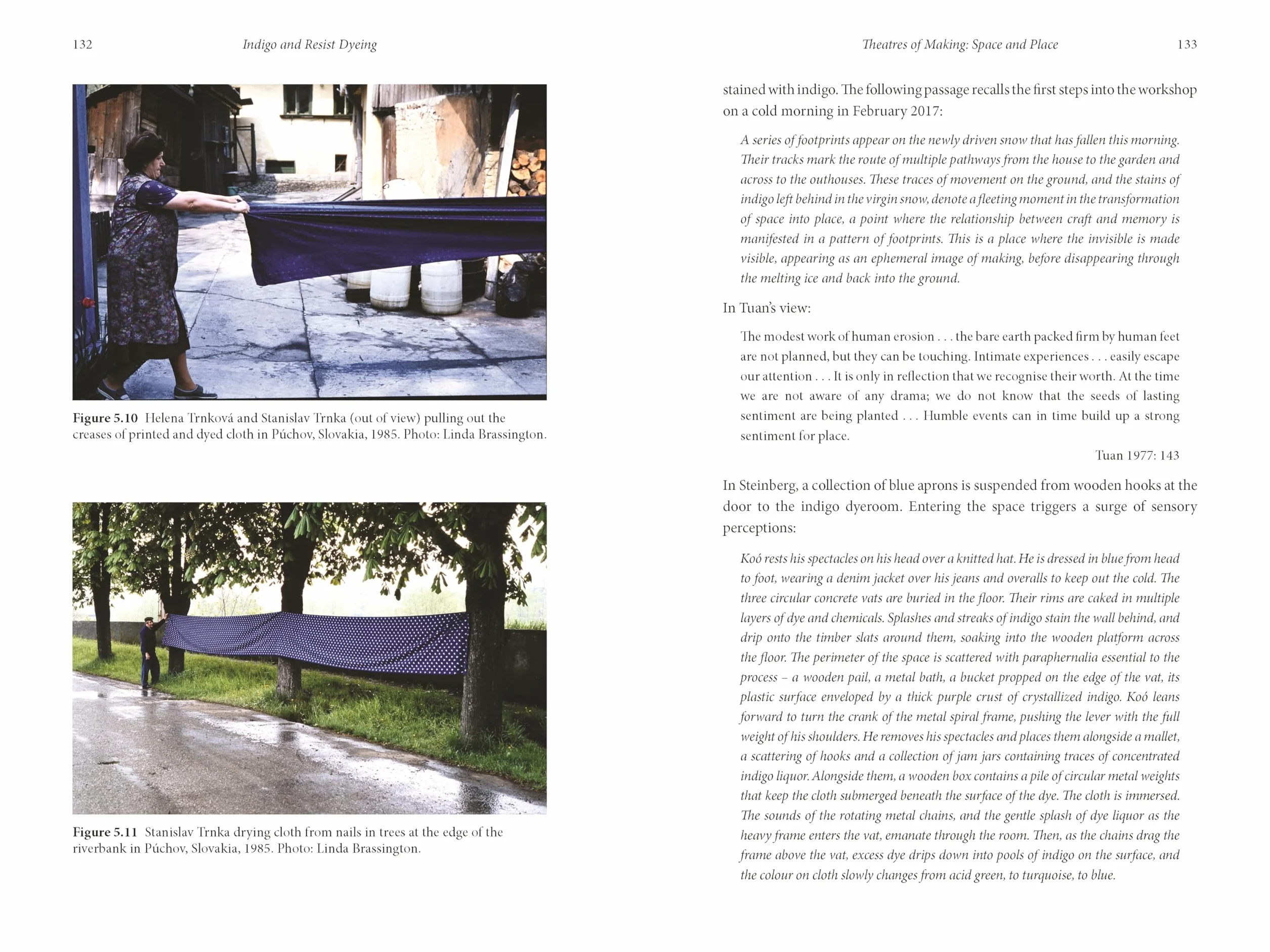 Indigo and Resist Dyeing: Performance, Metaphor and Materiality in Contemporary Cloth