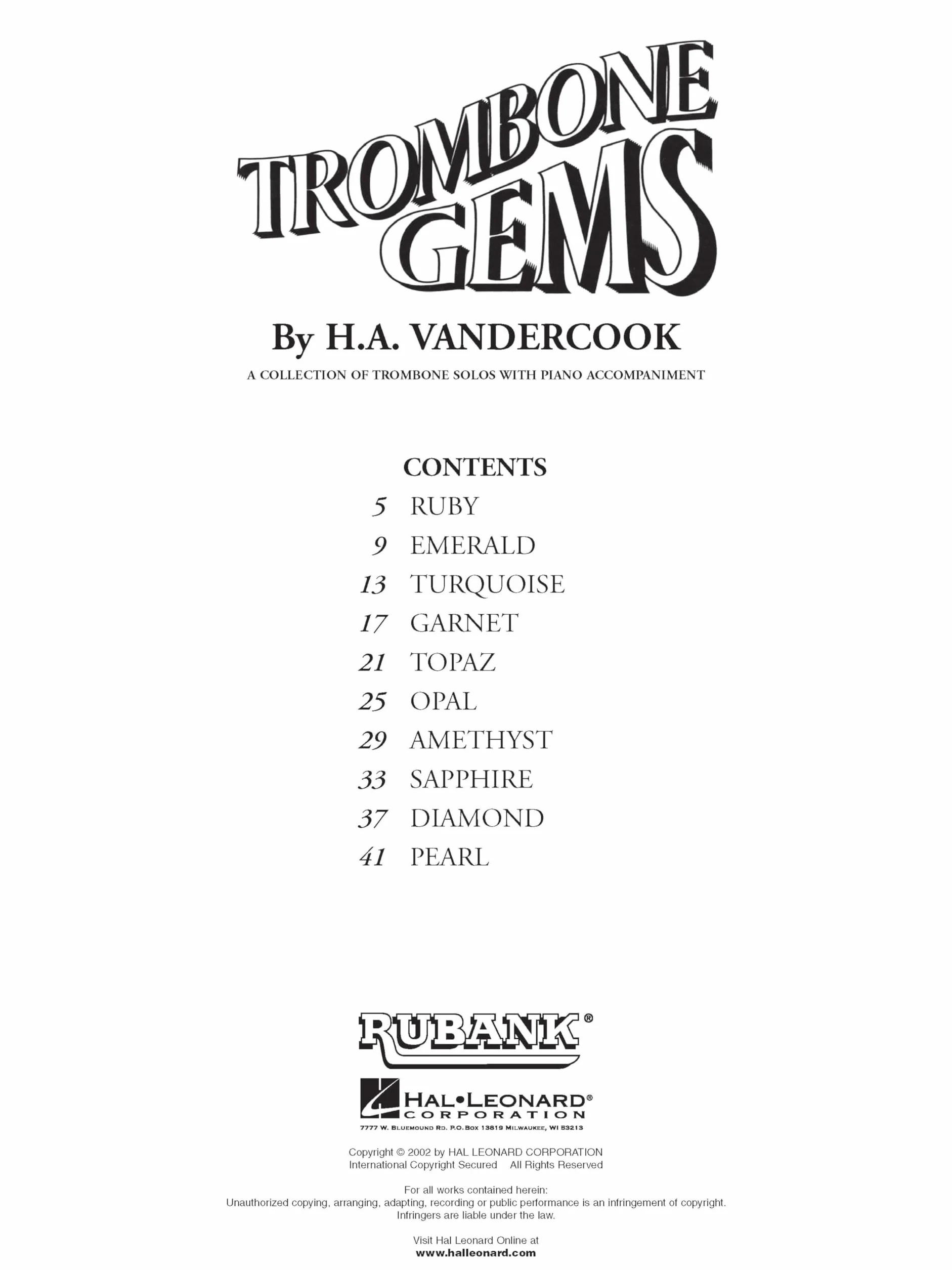 Trombone Gems
