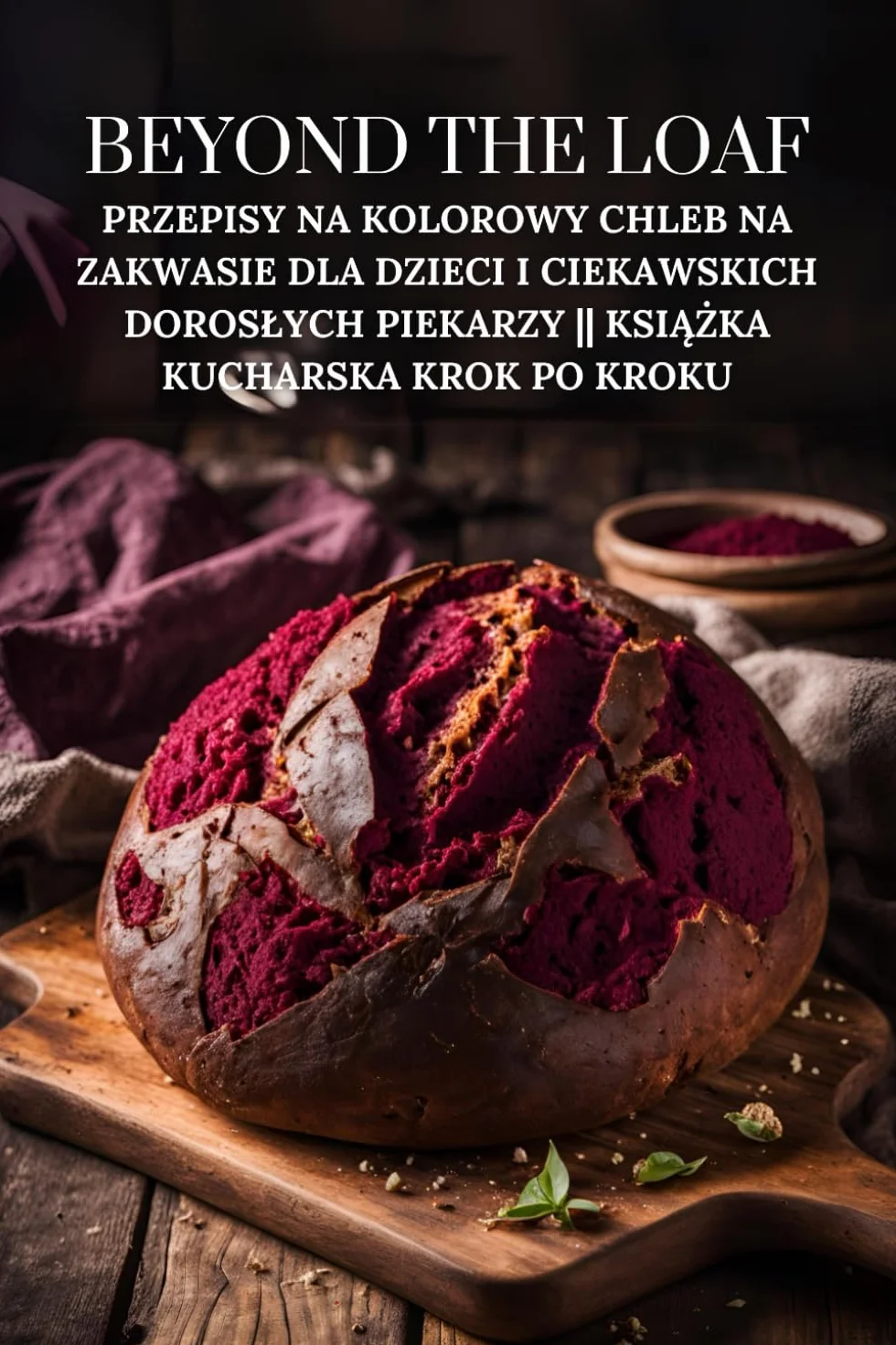 Beyond The Loaf: Przepisy na kolorowy chleb na zakwasie dla dzieci i ciekawskich dorosłych piekarzy || Książka kucharska krok po kroku