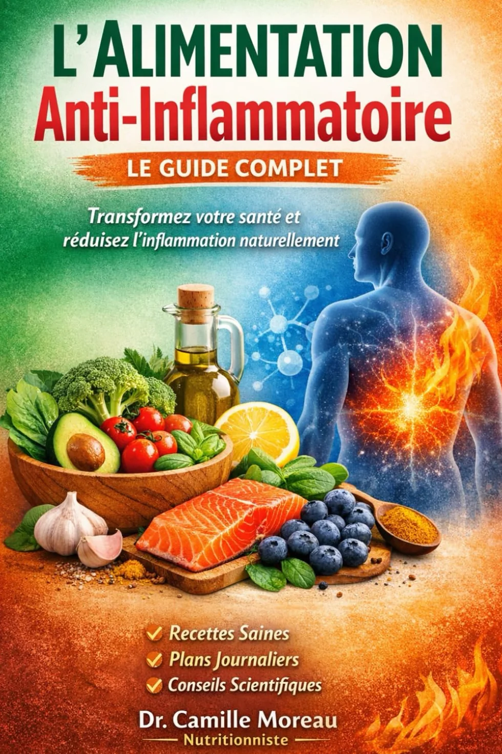 L’Alimentation Anti-Inflammatoire : Le Guide Complet: Transformez votre santé et réduisez l’inflammation naturellement