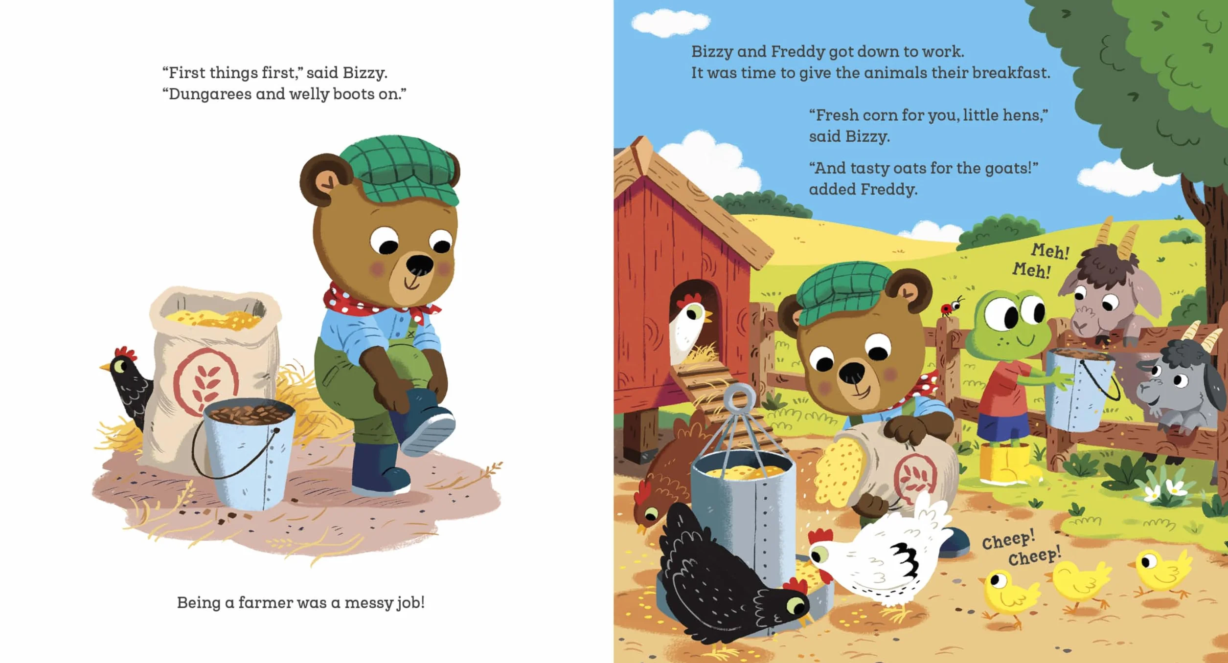 Tractor Trouble: A Bizzy Bear storybook