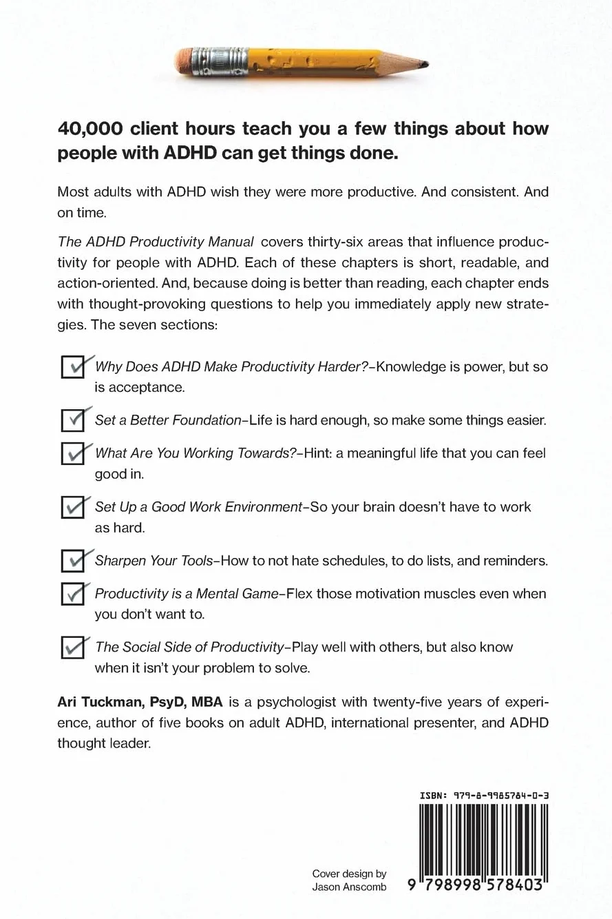 The ADHD Productivity Manual