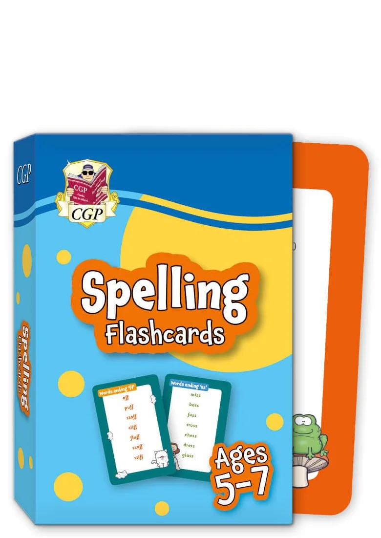 Spelling Flashcards for Ages 5-7