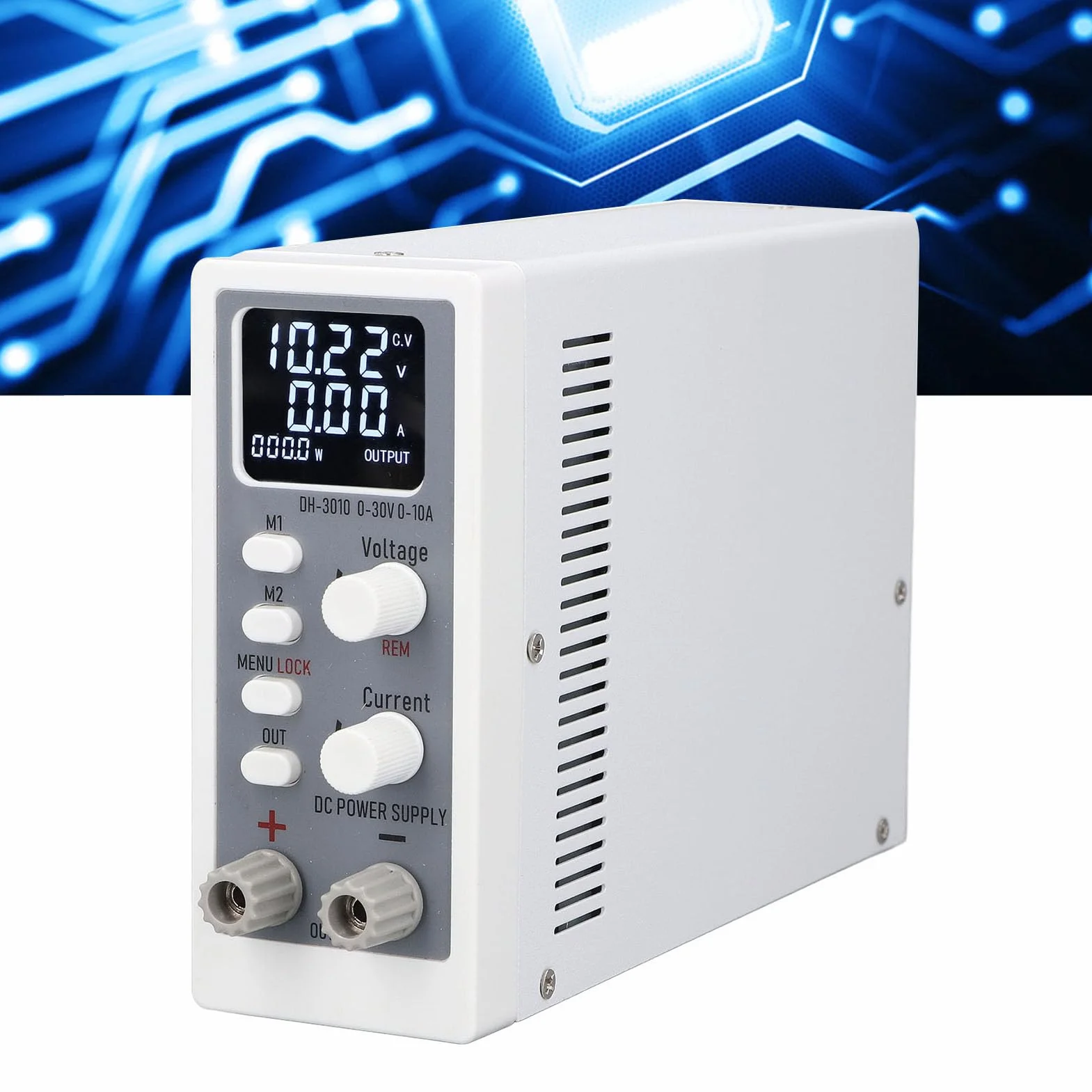 Marhynchus Zasilacz 300W DC 0-10A LED Wyświetlacz Aluminiowa Obudowa
