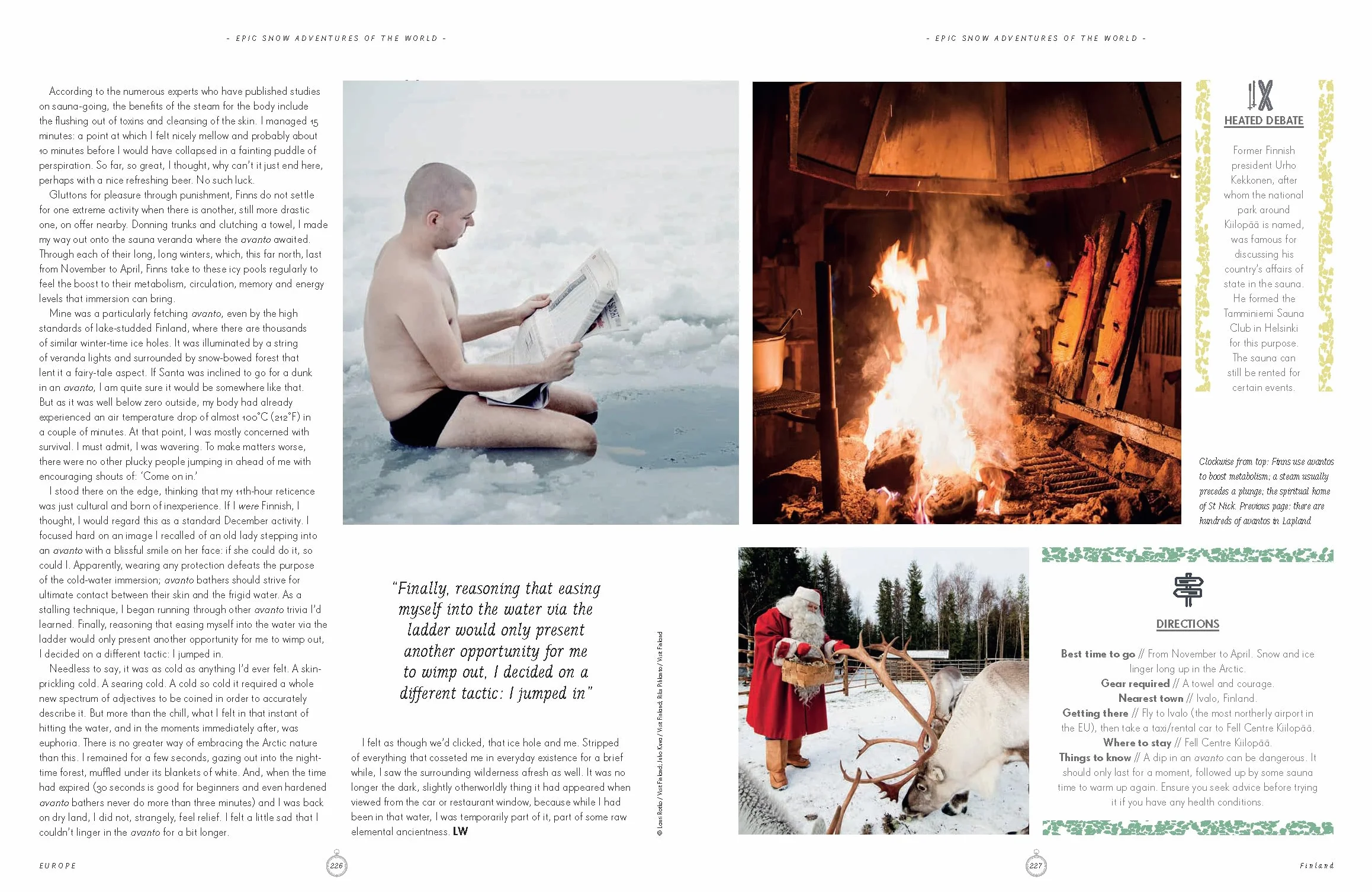 Epic Snow Adventures of the World 1ed - 200 Winter Adventures Across the Globe
