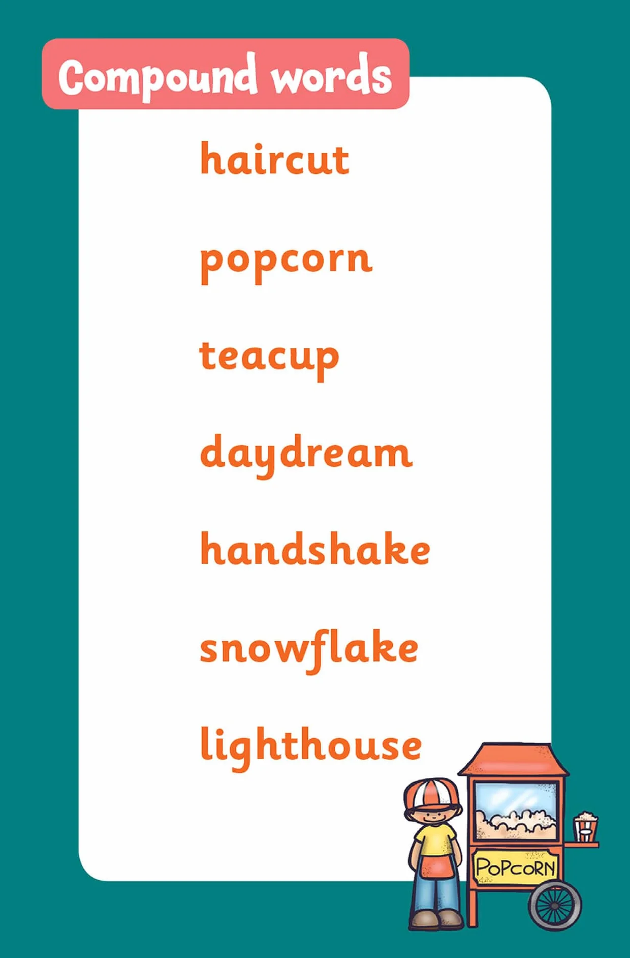 Spelling Flashcards for Ages 5-7