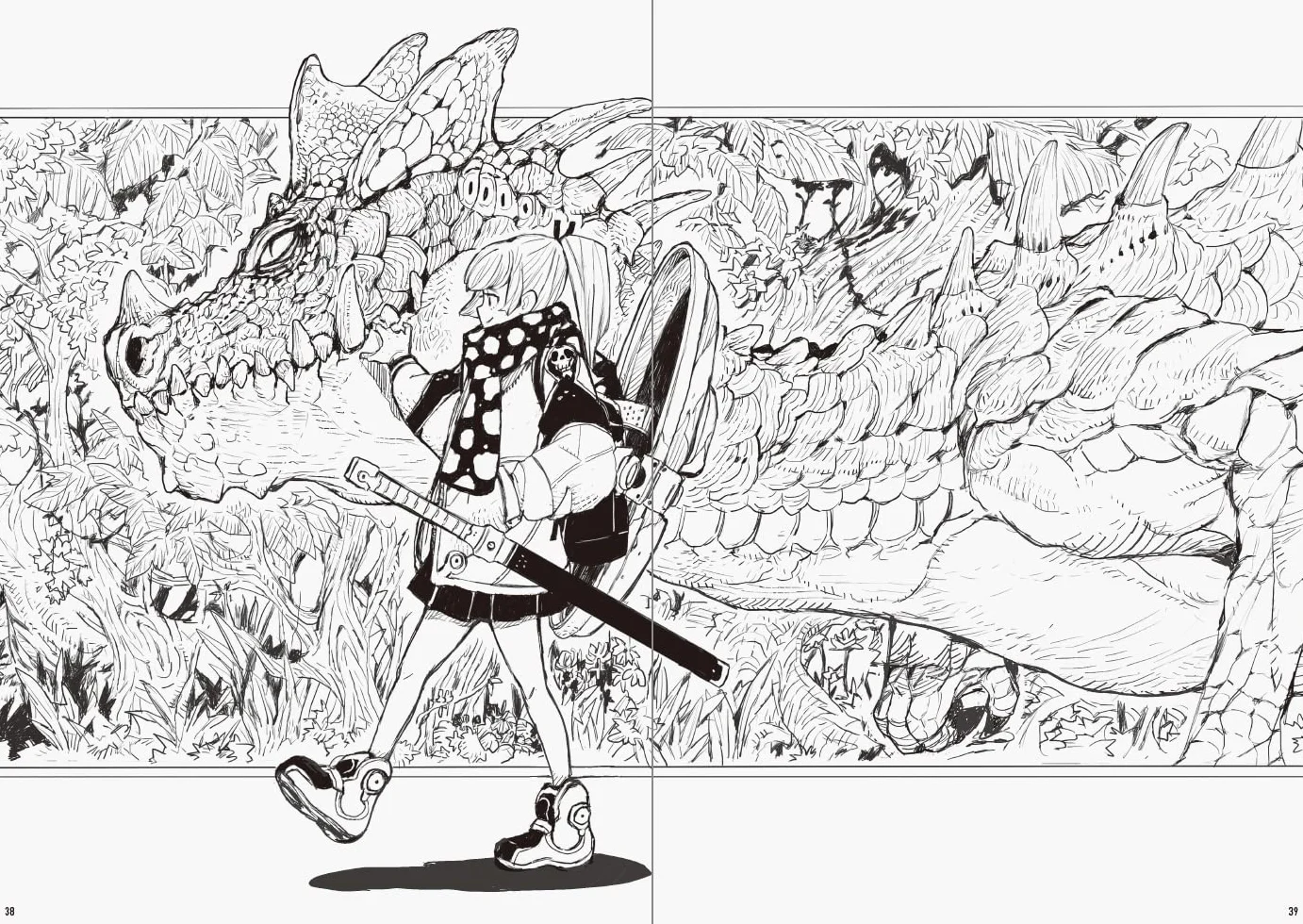 Acky Bright B/W /anglais/japonais