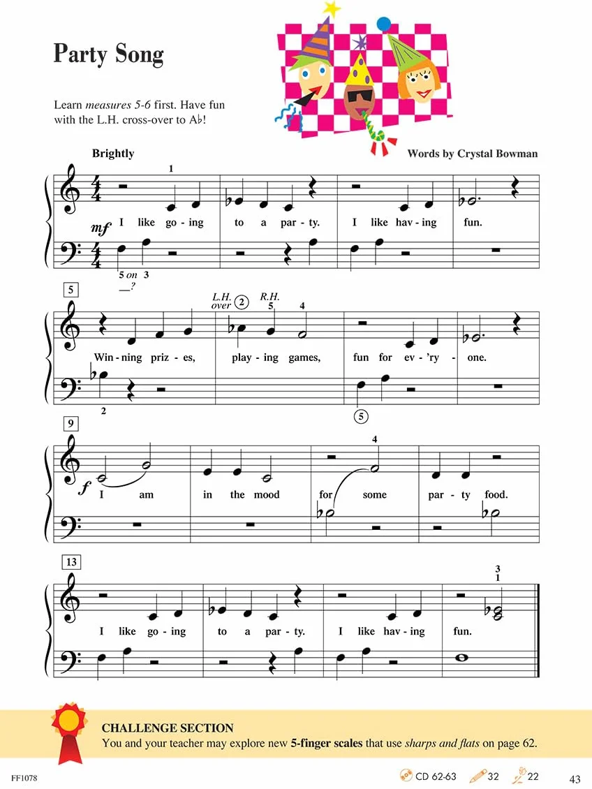 Faber Piano Adventures Podręcznik