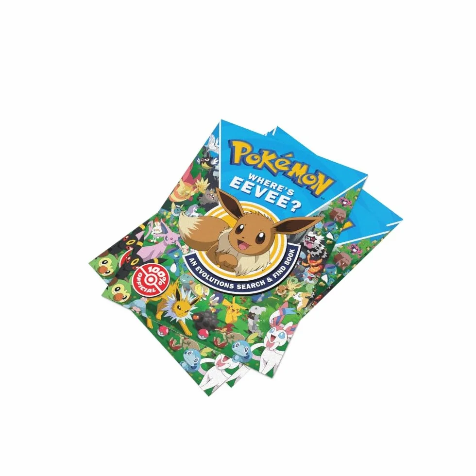 Pokémon Where’s Eevee? An Evolutions Search and Find Book: An action-packed search and find for fans aged 6 and up in this official Pokémon adventure!