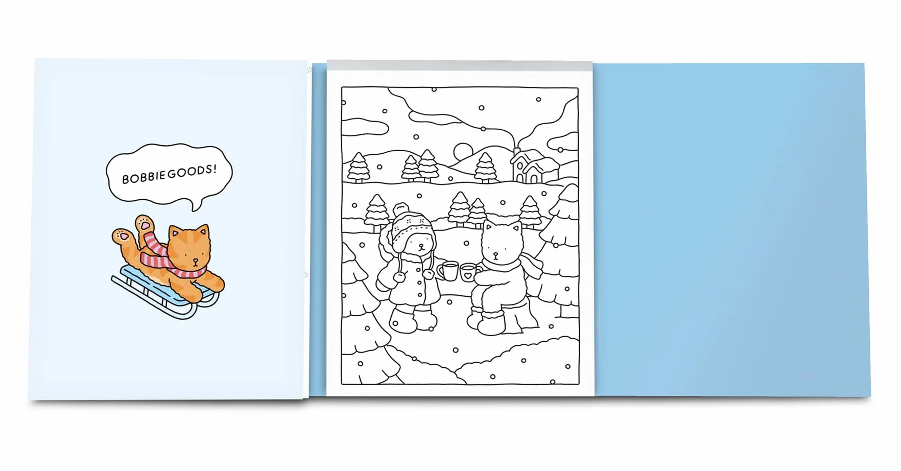 Bobbie Goods Cozy Coloring & Drawing: With a Bonus Coloring Pad