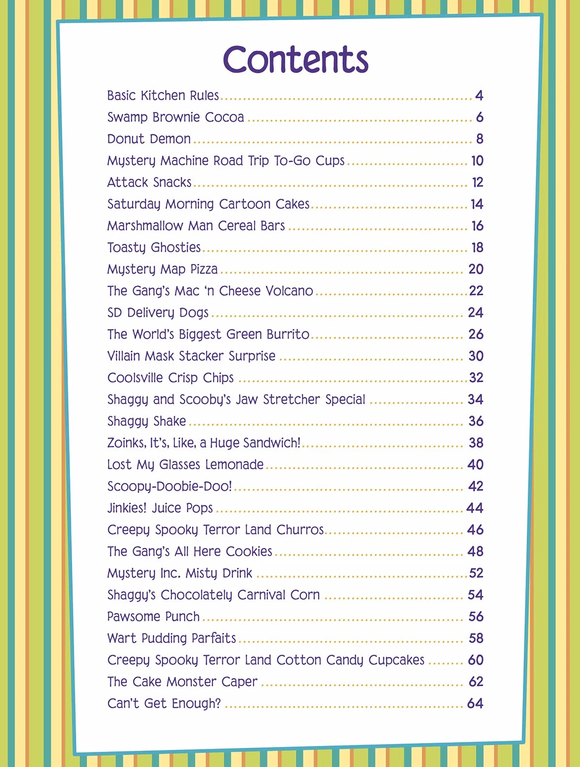 The Scooby-Doo! Cookbook: Kid-Friendly Recipes for the Whole Gang