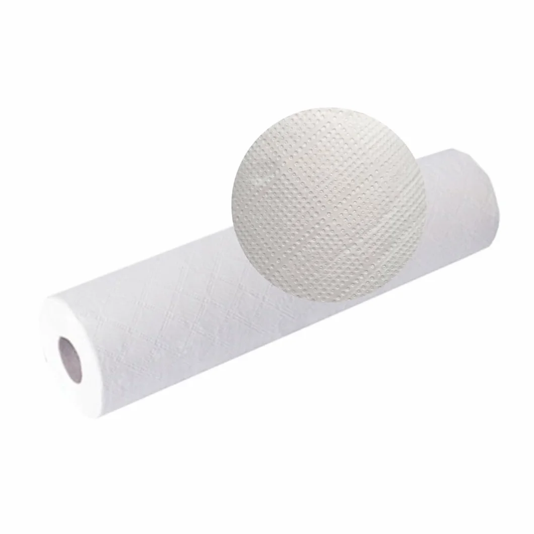 Podkład Medyczny Higieniczny w Rolce, Jednorazowe Prześcieradło Kosmetyczne, 50 cm x 50 m, Biały, 2-Warstwowy