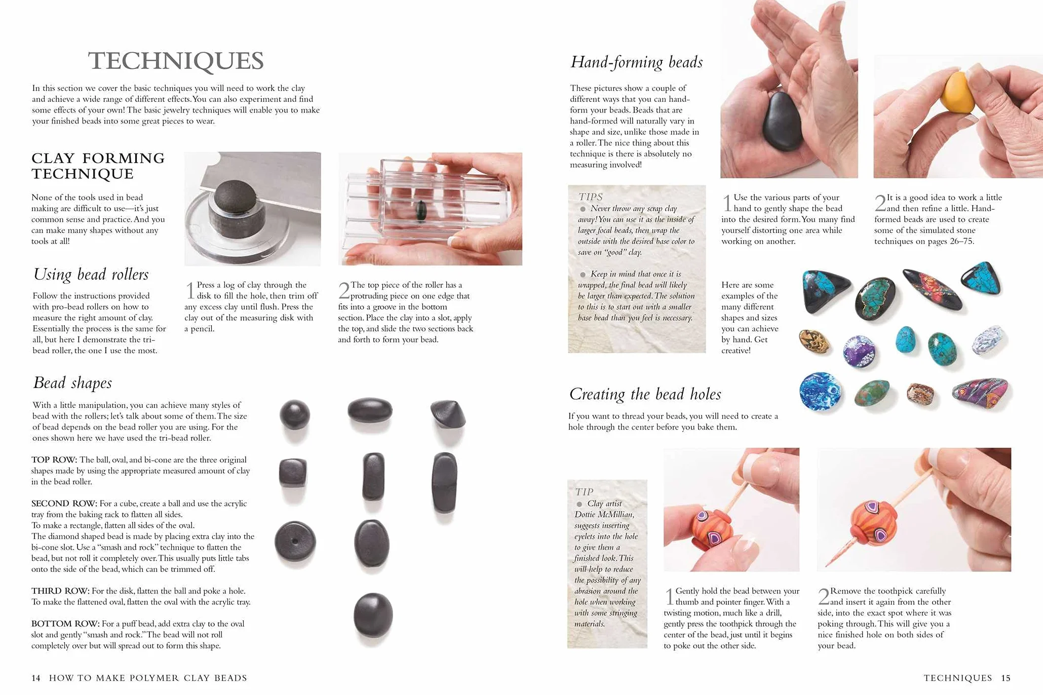 Polymer Clay Jewelry: 35 Step-By-Step Projects for Beads