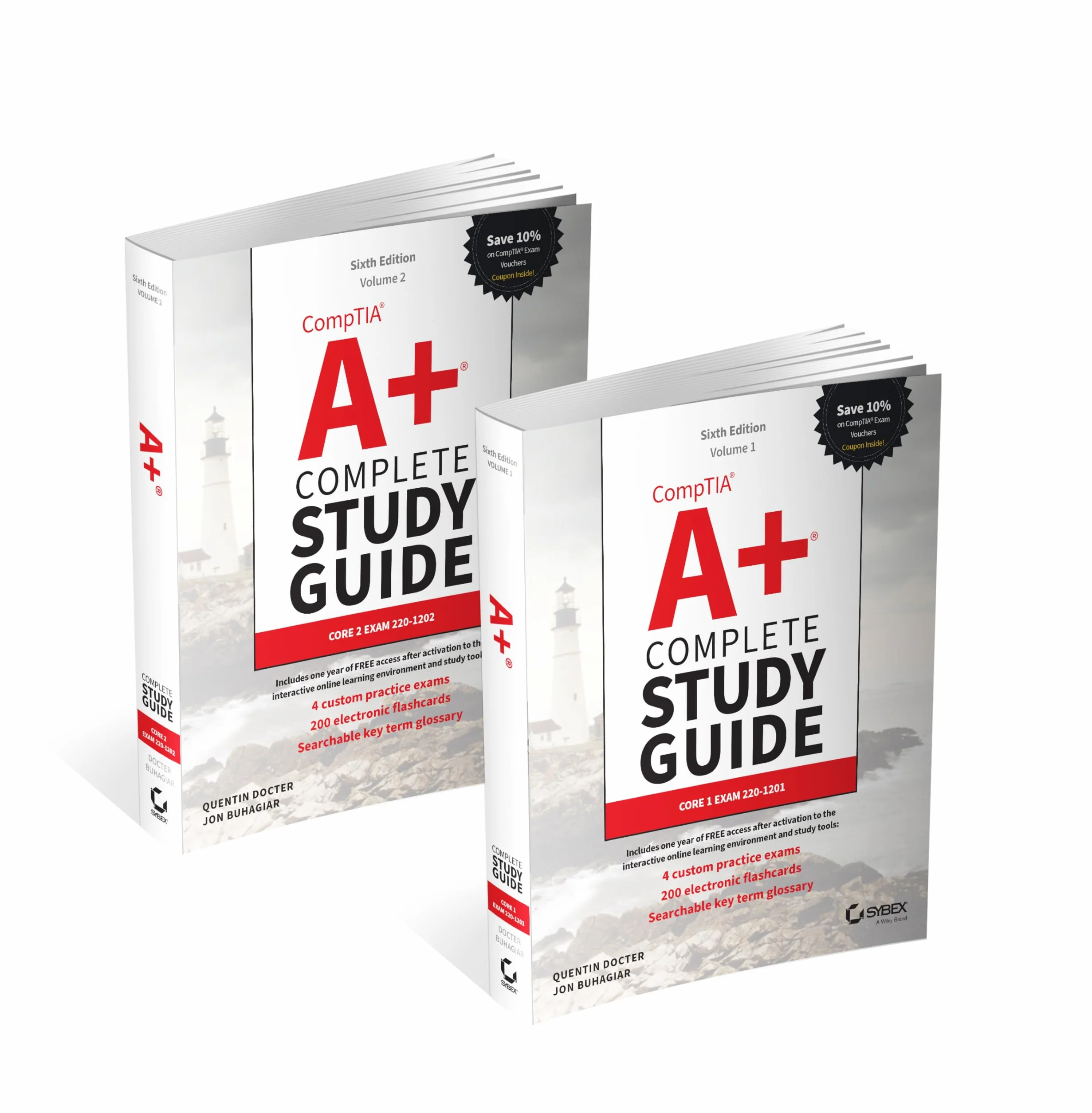 Comptia A+ Complete Study Guide, 2-Volume Set: Volume 1 Core 1 Exam 220-1201 and Volume 2 Core 2 Exam 220-1202: 1-2