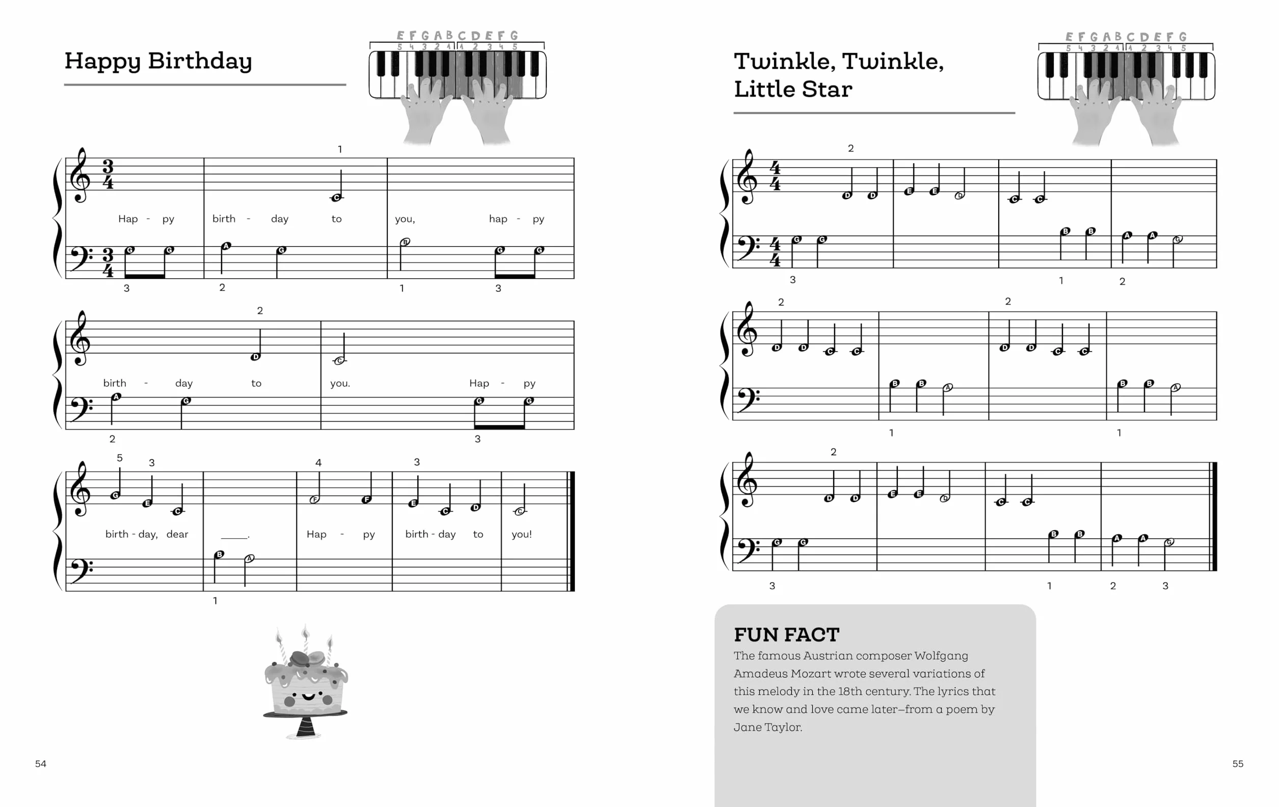 My First Piano Sheet Music: Easy, Fun-to-Play Popular Songs for Kids