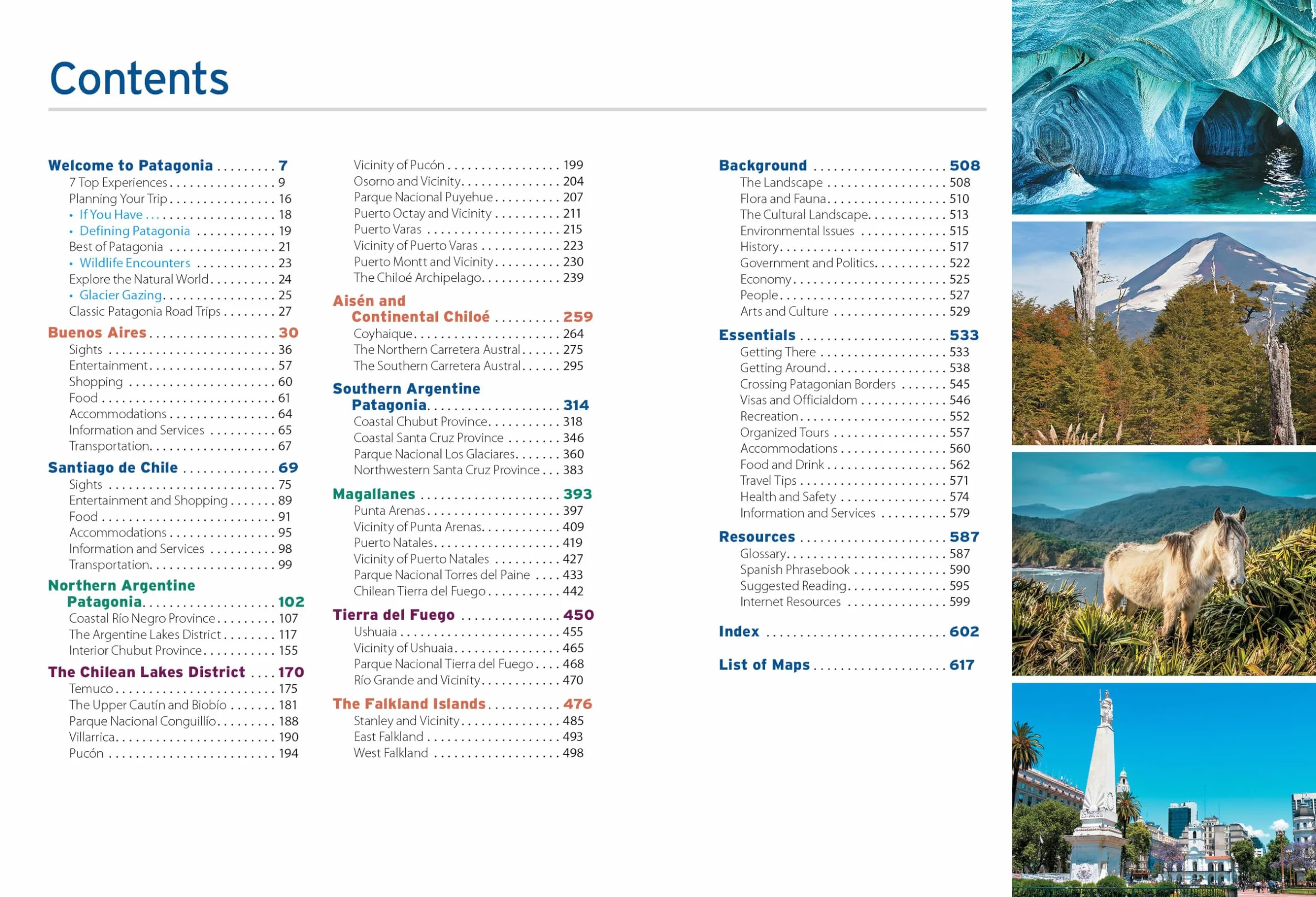 Moon Patagonia: National Parks in Argentina & Chile Fjords Glaciers Road Trips