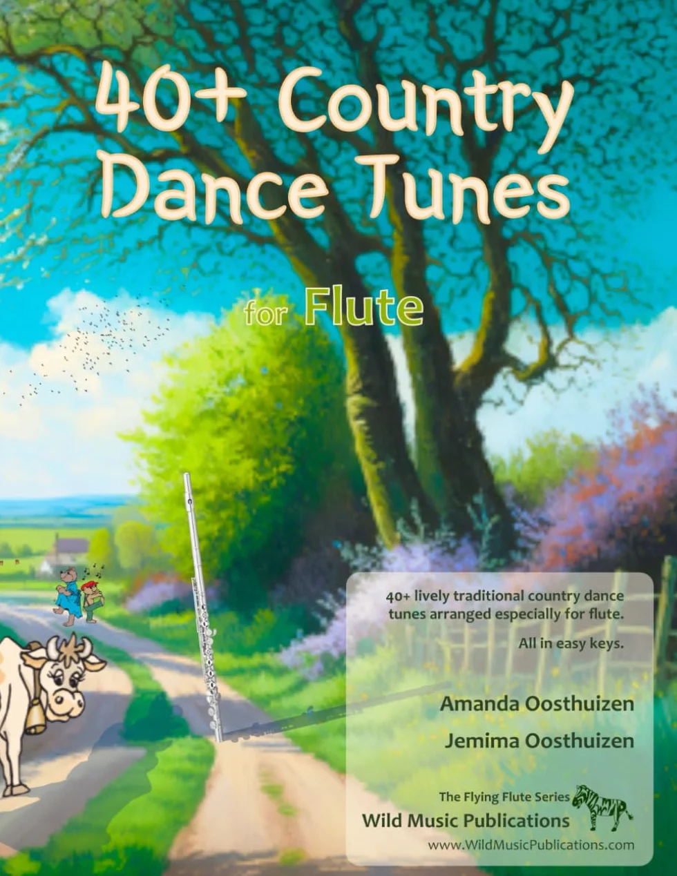 40+ Country Dance Tunes for Flute: Over 40 lively, traditional country dance tunes arranged for the flute