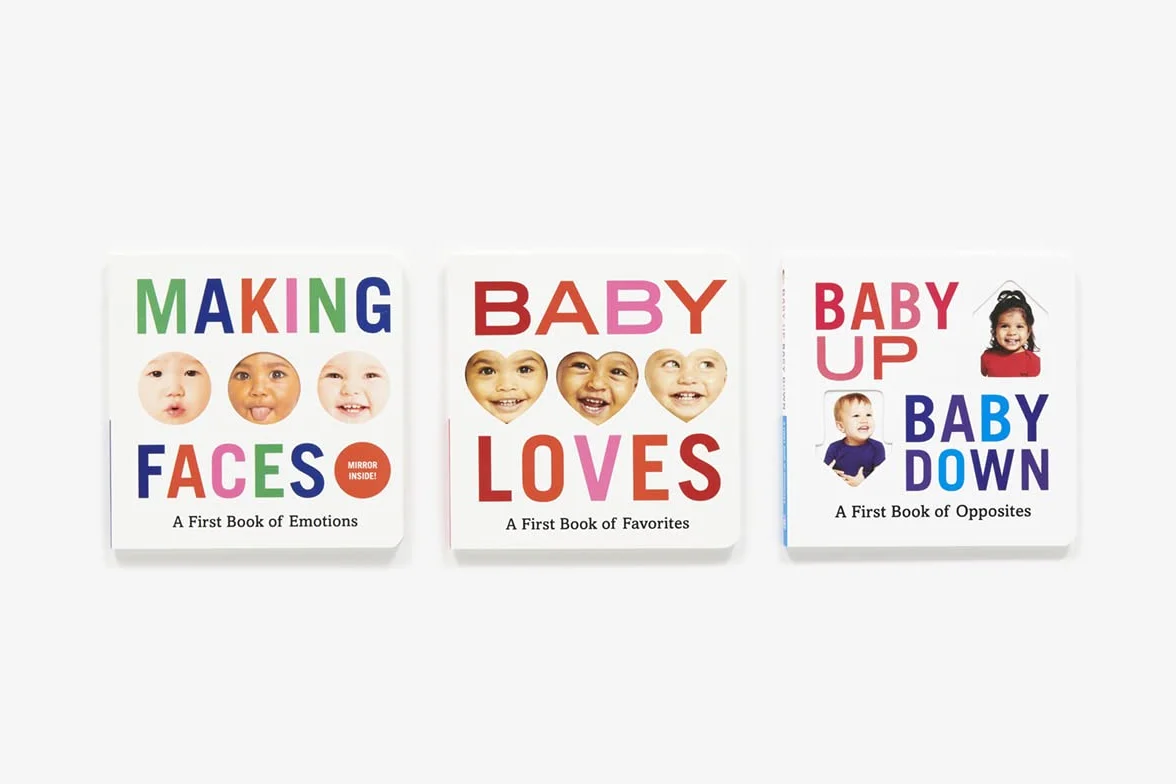 Baby Loves Books Box Set: Making Faces, Baby Loves, Baby Up, Baby Down
