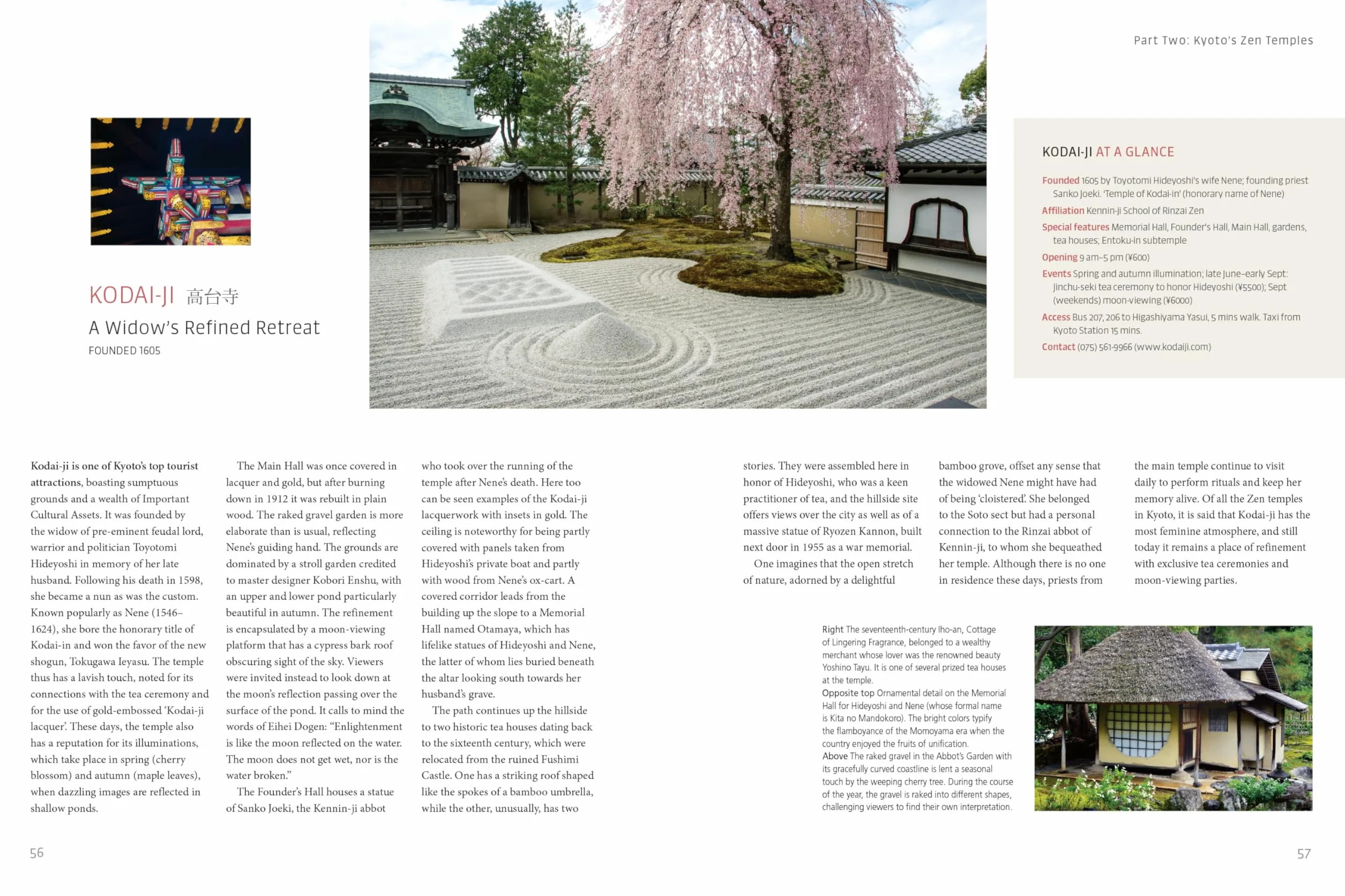 Zen Gardens and Temples of Kyoto /anglais: A Guide to Kyoto's Most Important Sites