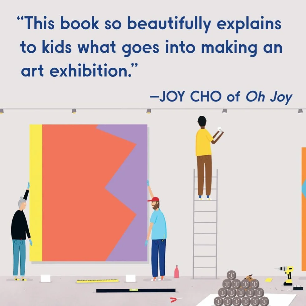 Making a Great Exhibition /anglais: (Books for Kids, Art for Kids, Art Book)