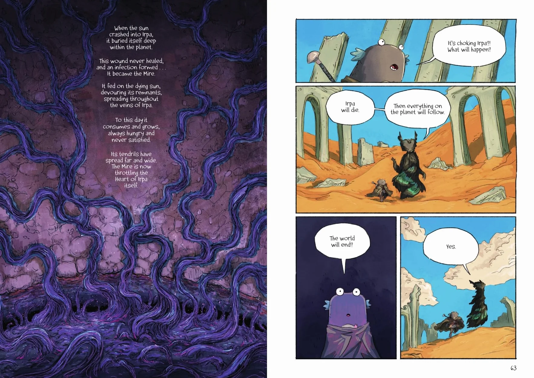 Lightfall: A Place Between: A Graphic Novel