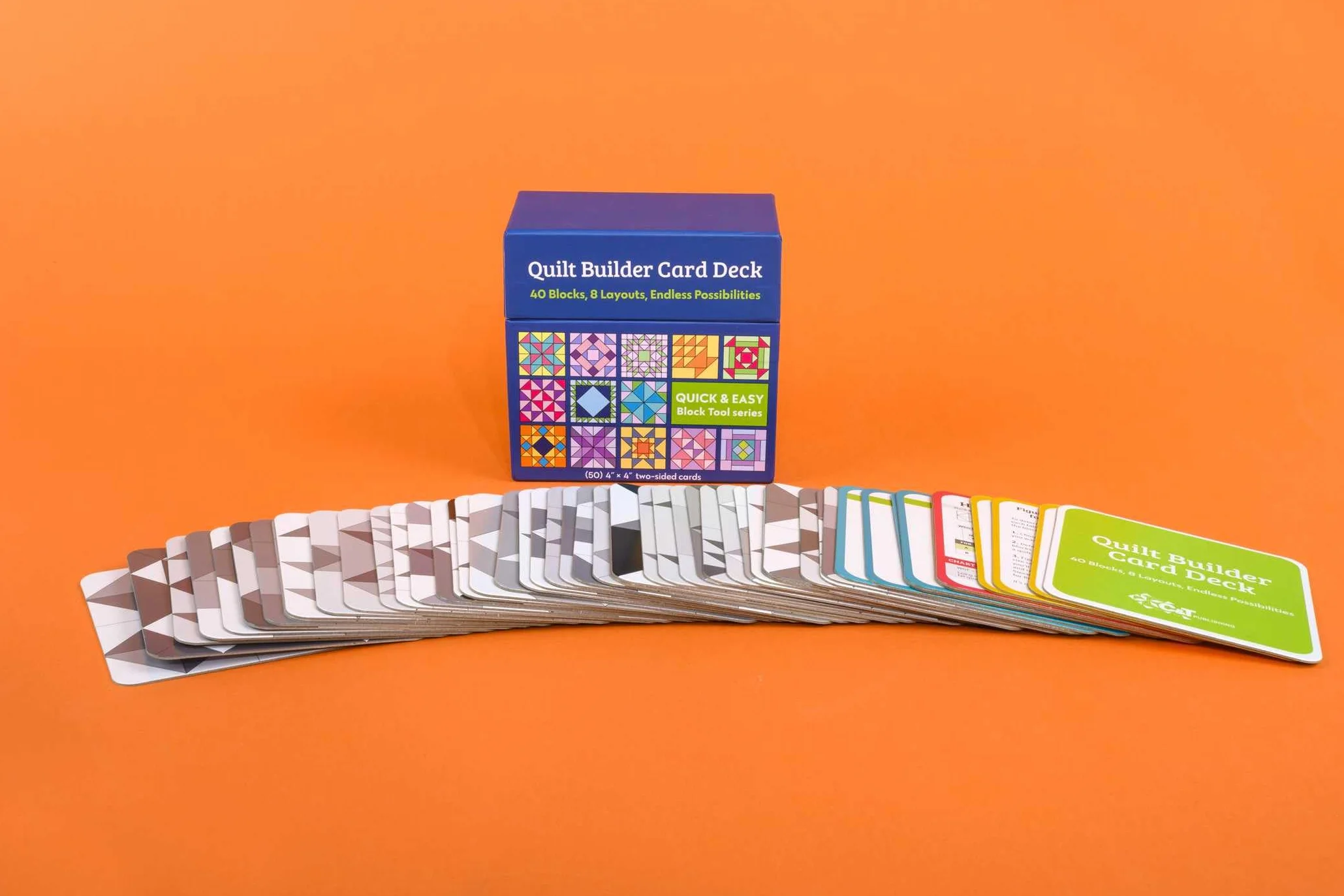 Quilt Builder Card Deck: 40 Block, 8 Layouts, Endless Possibilities: 1